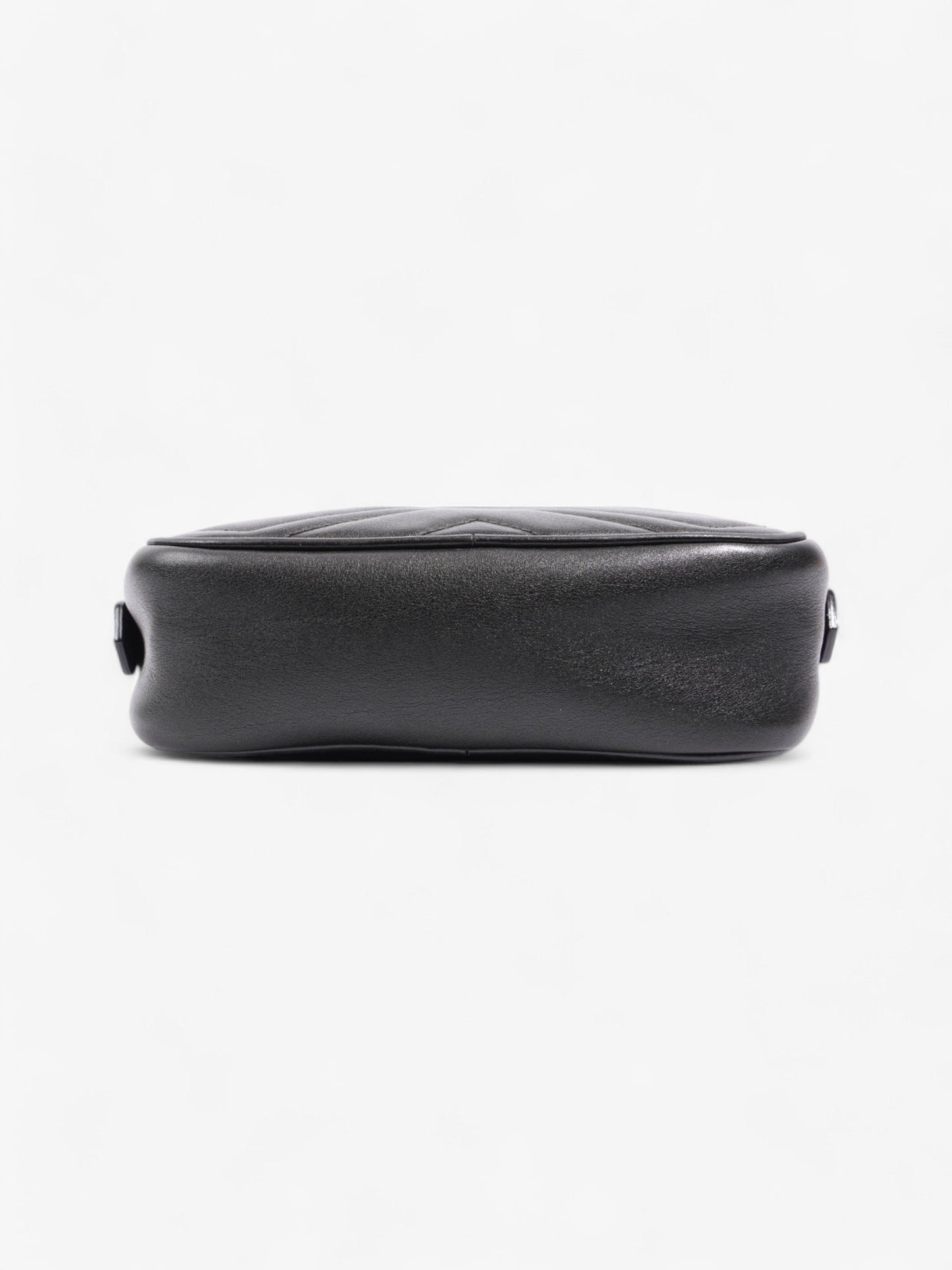 Gucci Marmont Black Matelasse Leather Mini