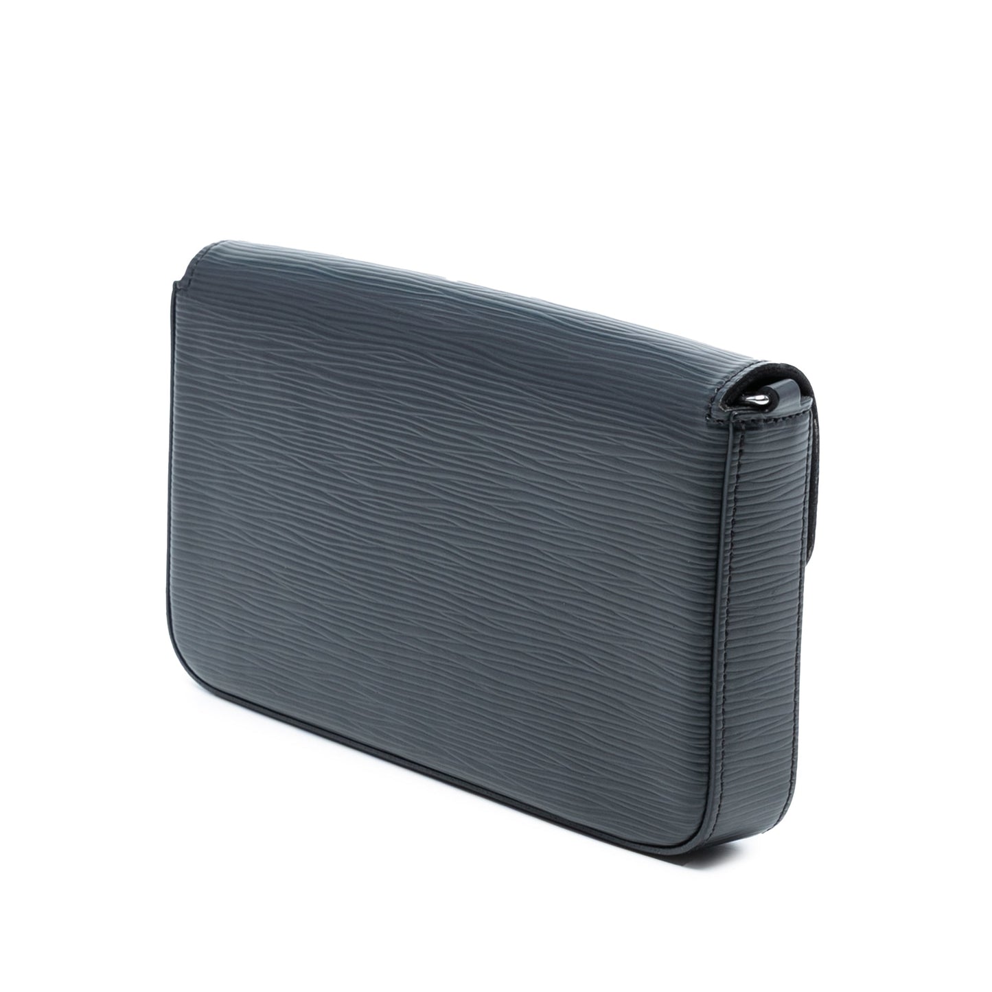 Black Louis Vuitton Epi Pochette Felicie Crossbody Bag
