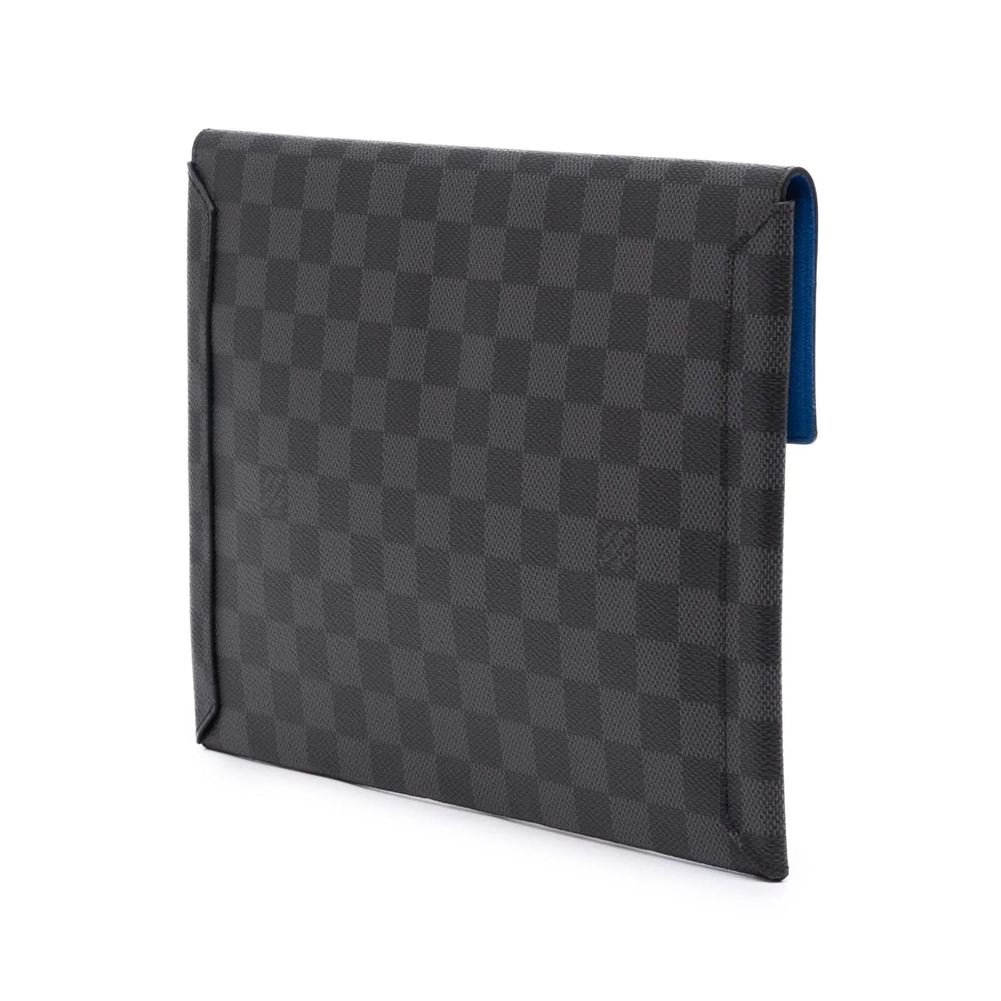 Black Louis Vuitton Damier Graphite Alpha Pochette GM Clutch Bag