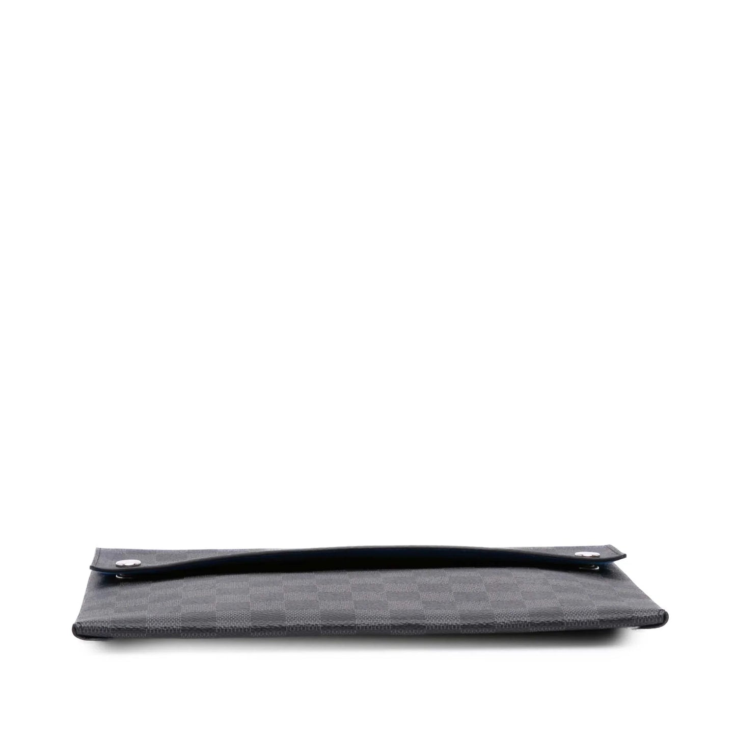 Black Louis Vuitton Damier Graphite Alpha Pochette GM Clutch Bag