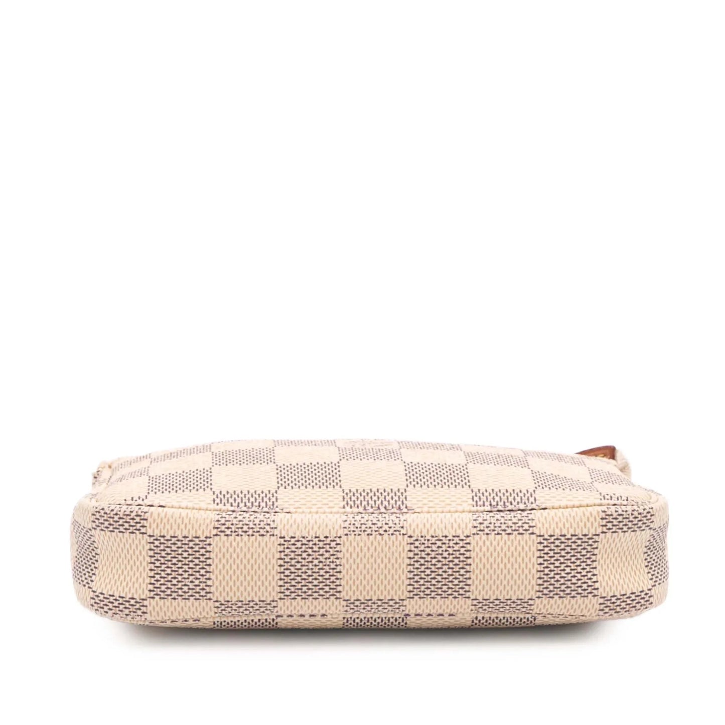 White Louis Vuitton Damier Azur Mini Pochette Accessoires Handbag