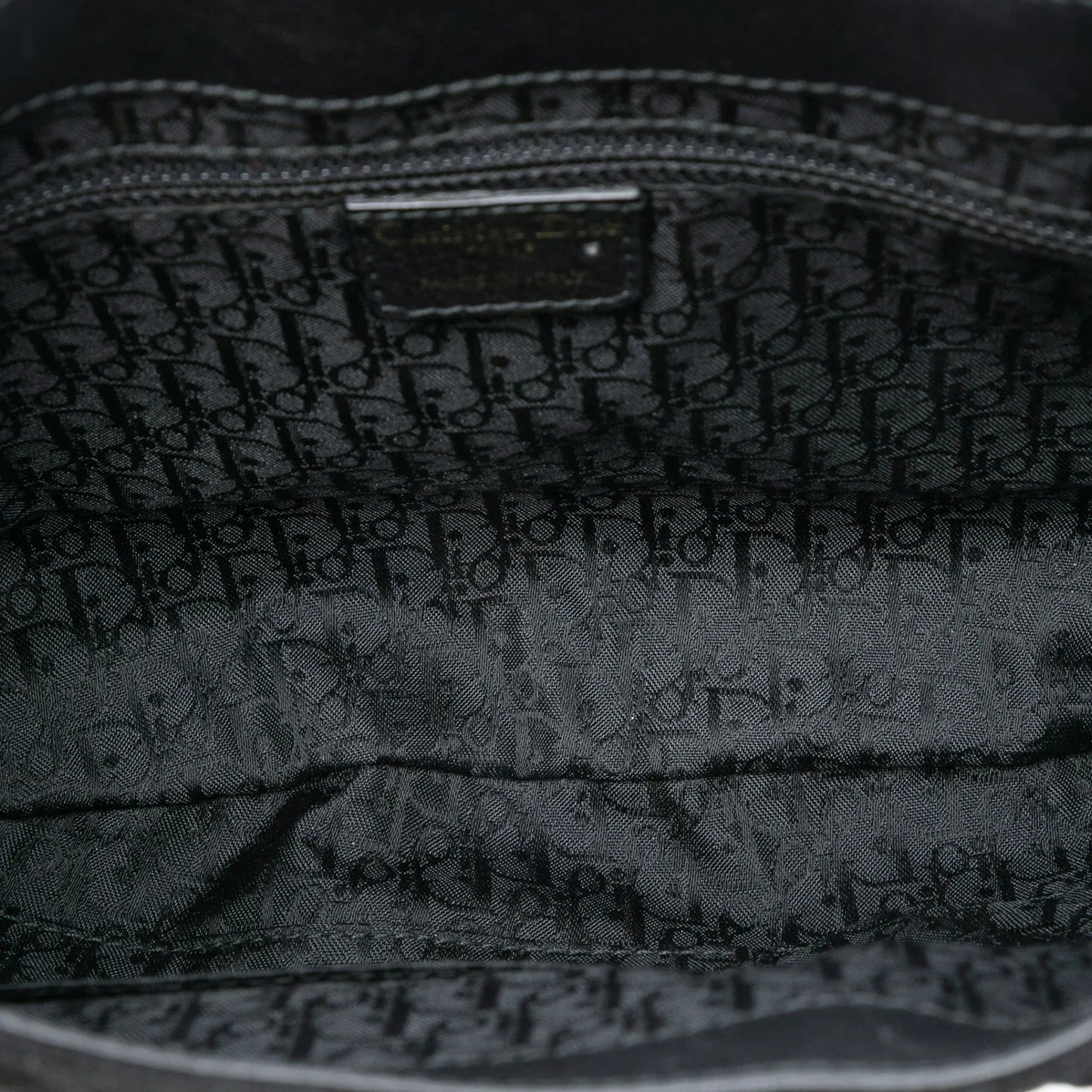 Black Dior Leather Jeanne Hobo