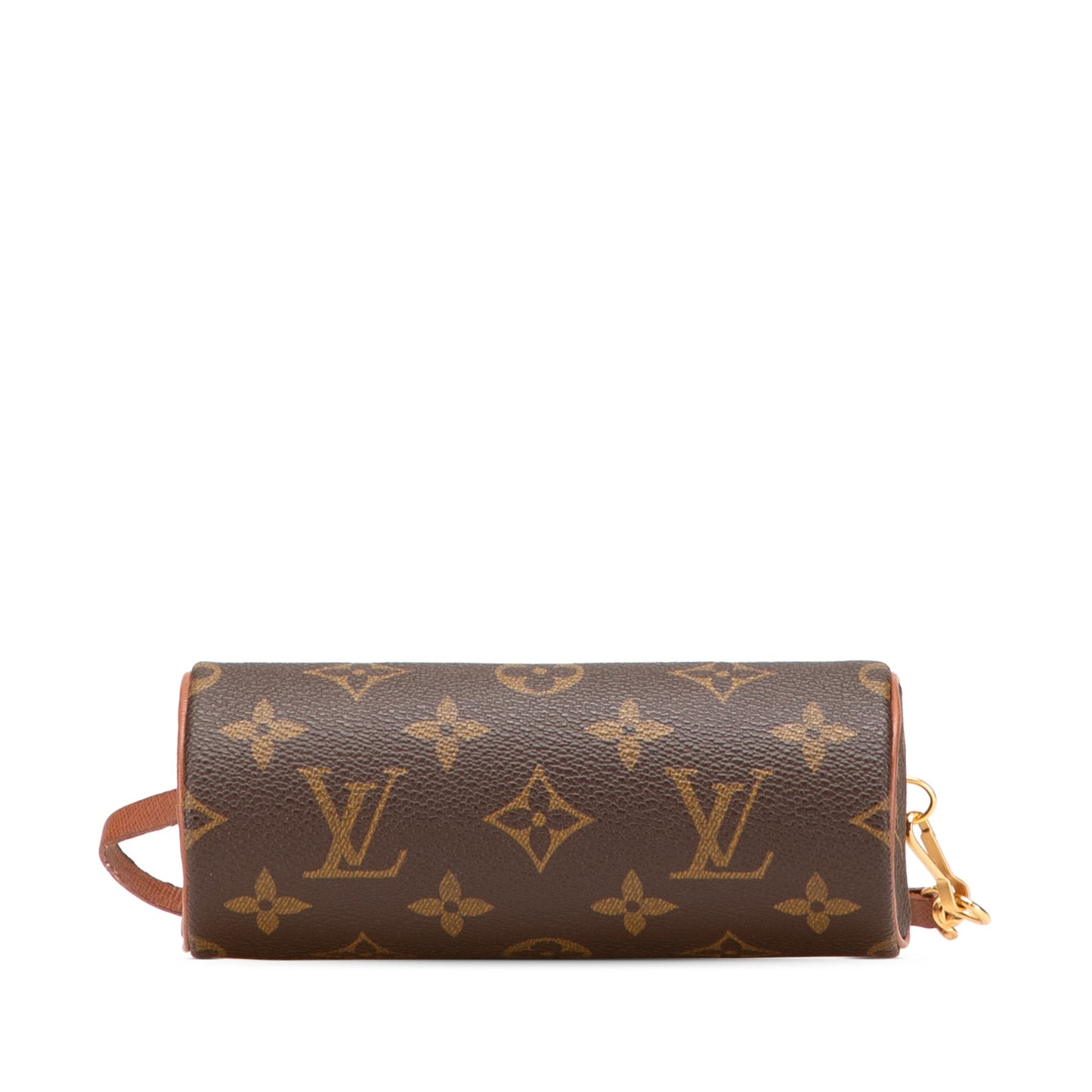 Brown Louis Vuitton Monogram Papillon Pochette Handbag