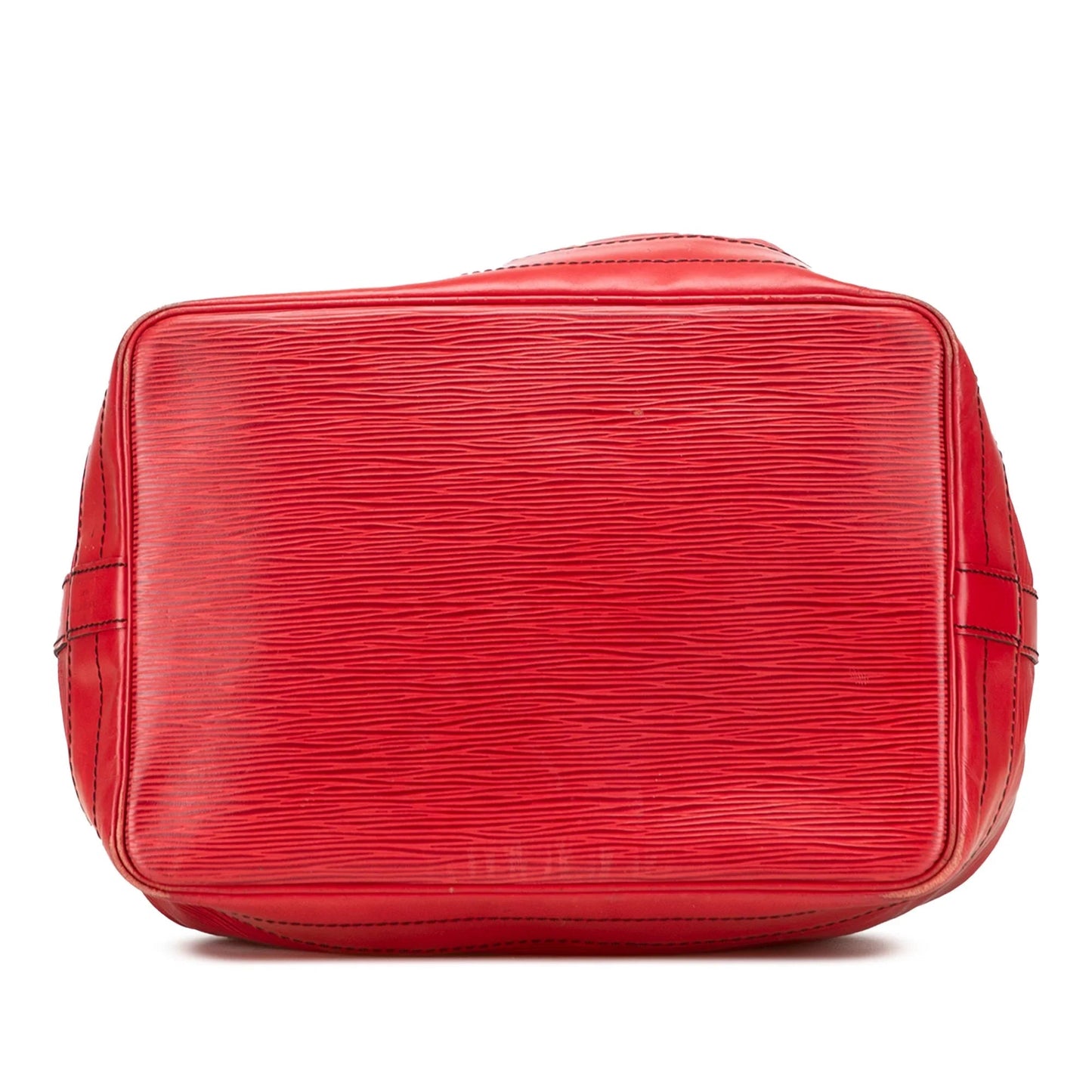 Red Louis Vuitton Epi Noe GM Bucket Bag