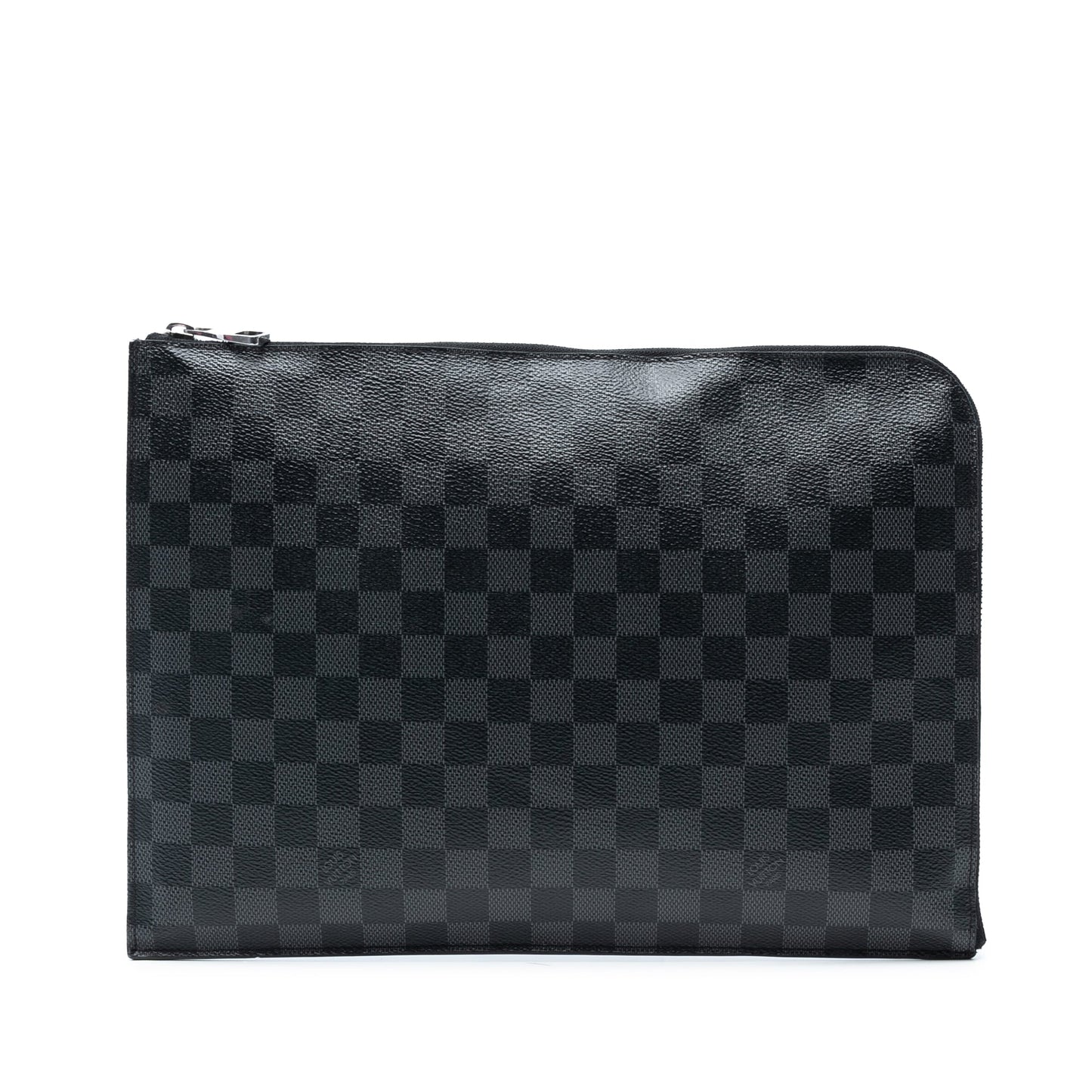 Black Louis Vuitton Damier Graphite Pochette Jour GM Clutch Bag