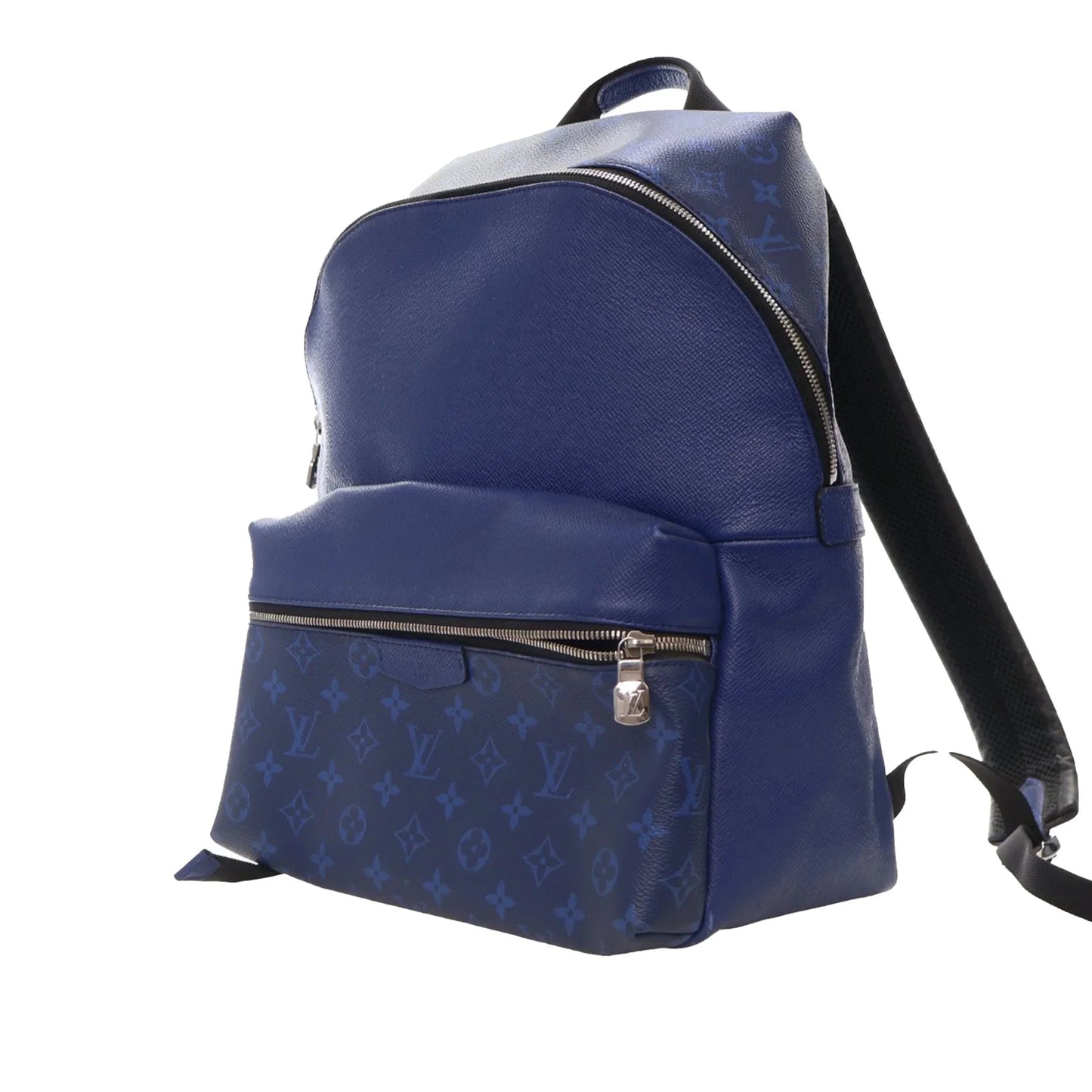 Blue Louis Vuitton Monogram Taigarama Discovery Backpack