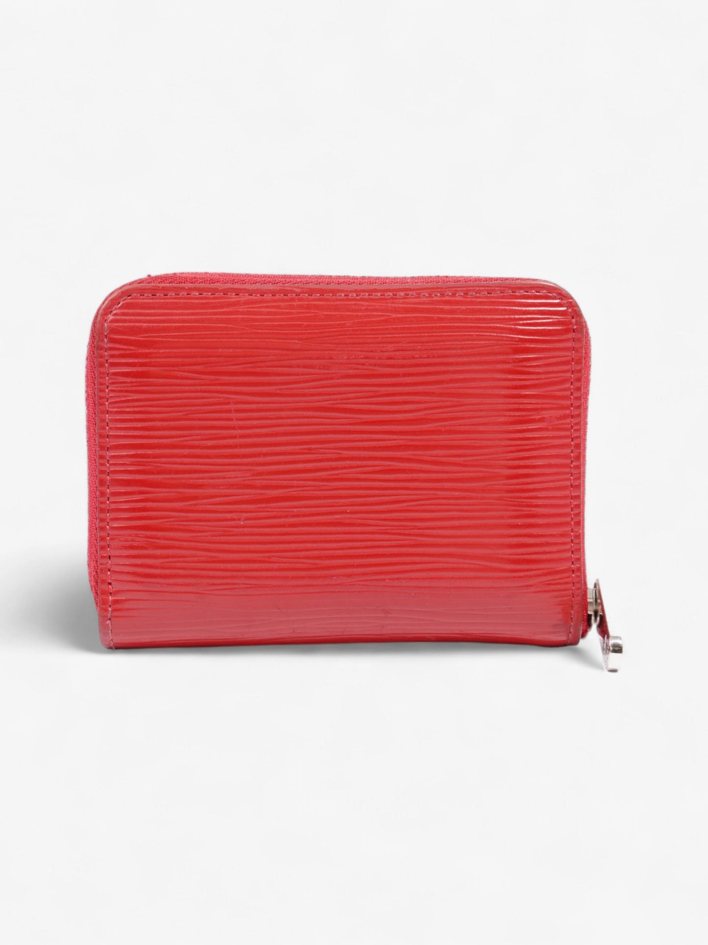 Louis Vuitton Zippy Coin Purse Red Epi Leather