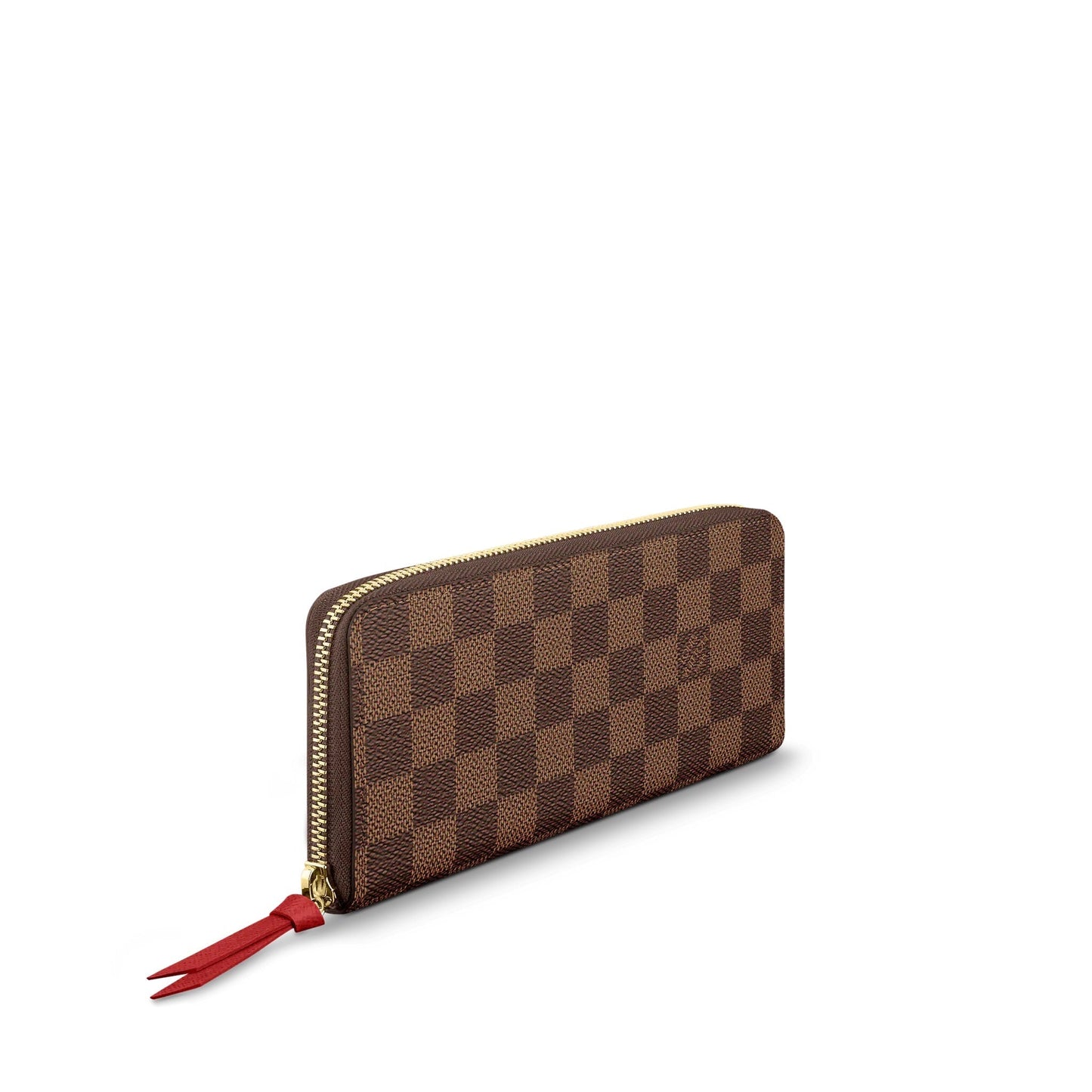 LOUIS VUITTON DAMIER EBENE CLÃMENCE WALLET CHERRY