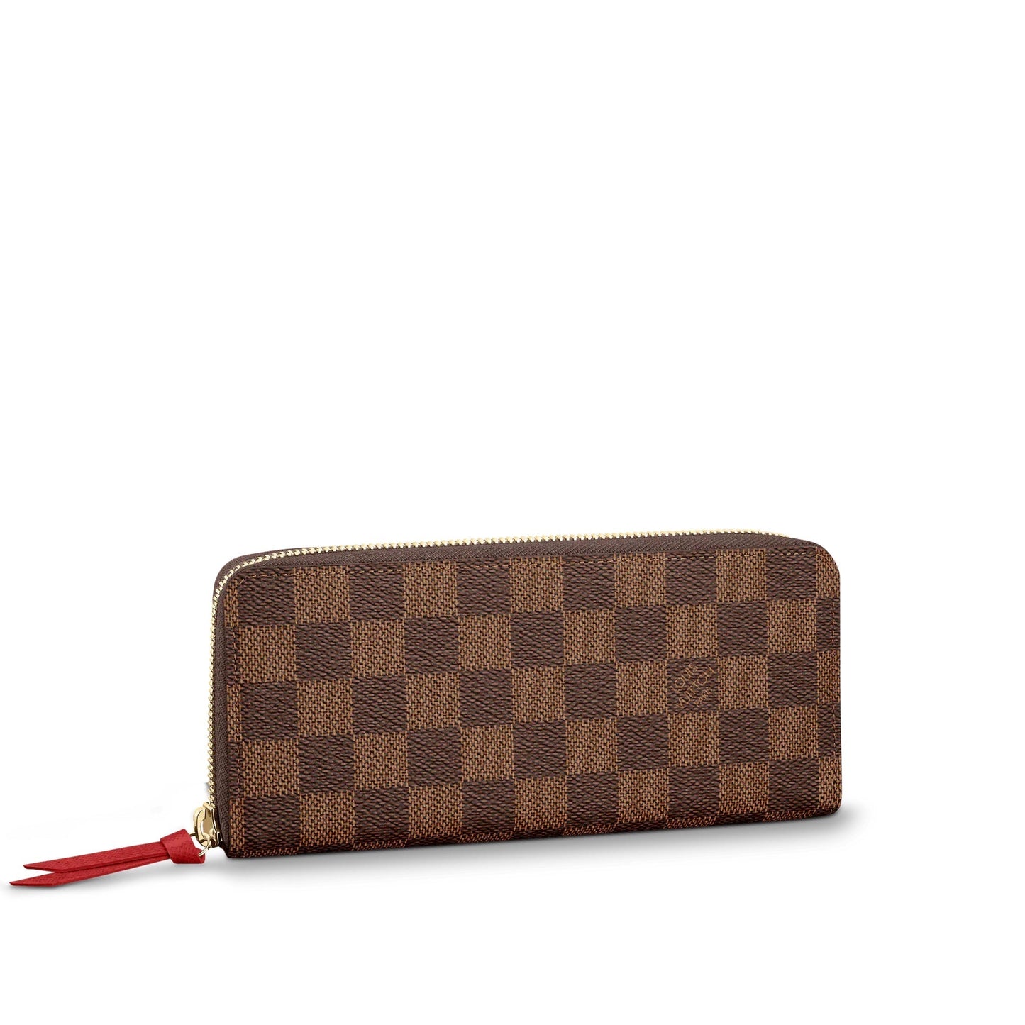 LOUIS VUITTON DAMIER EBENE CLÃMENCE WALLET CHERRY