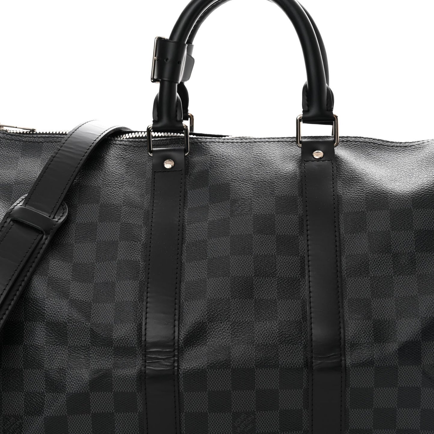 LOUIS VUITTON DAMIER GRAPHITE KEEPALL BANDOULIÃRE 45 BAG