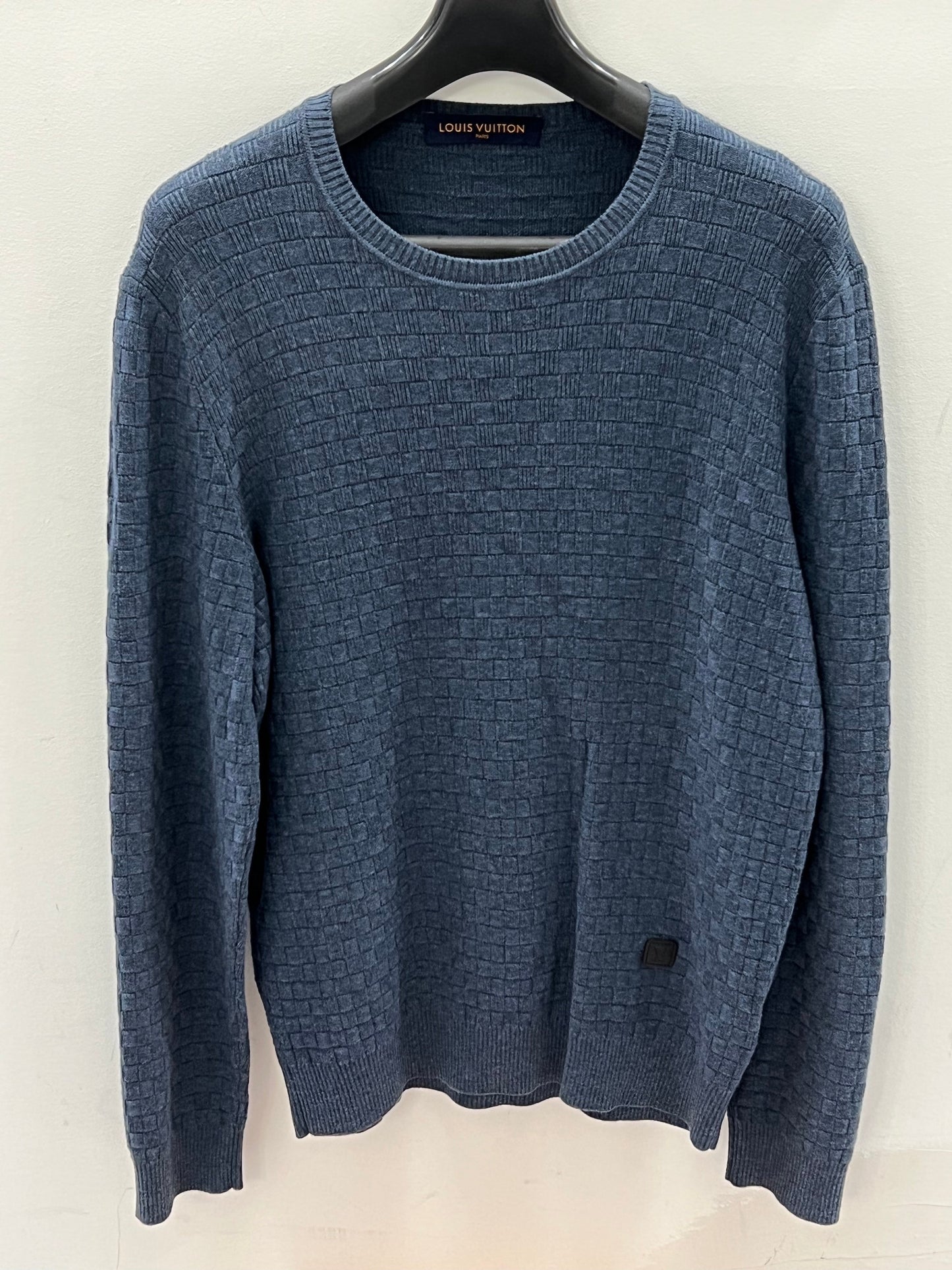 LOUIS VUITTON DAMIER SIGNATURE CREWNECK SWEATER