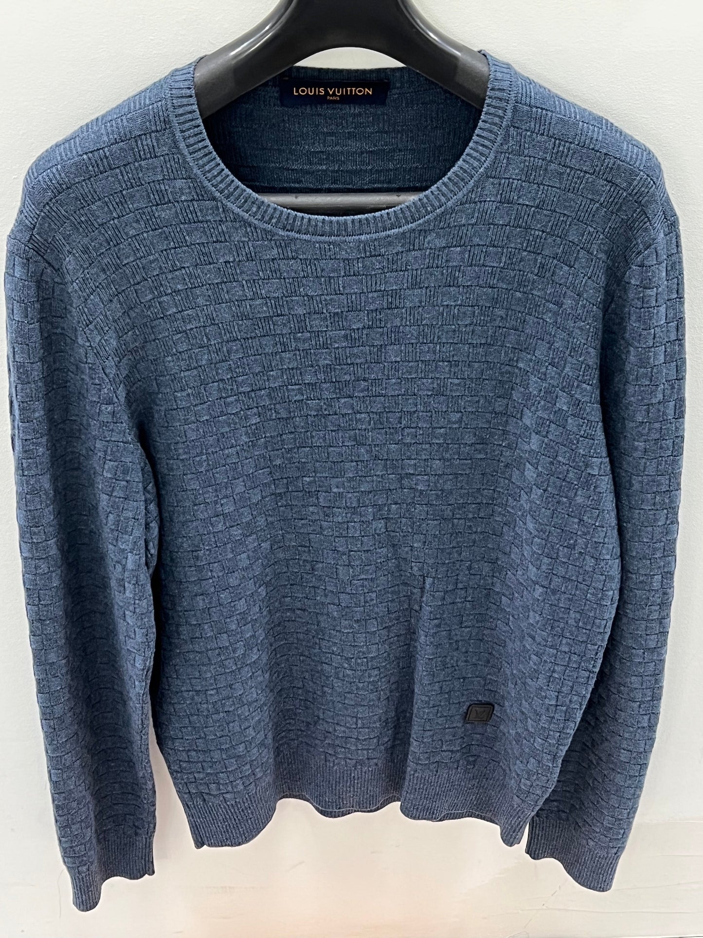 LOUIS VUITTON DAMIER SIGNATURE CREWNECK SWEATER