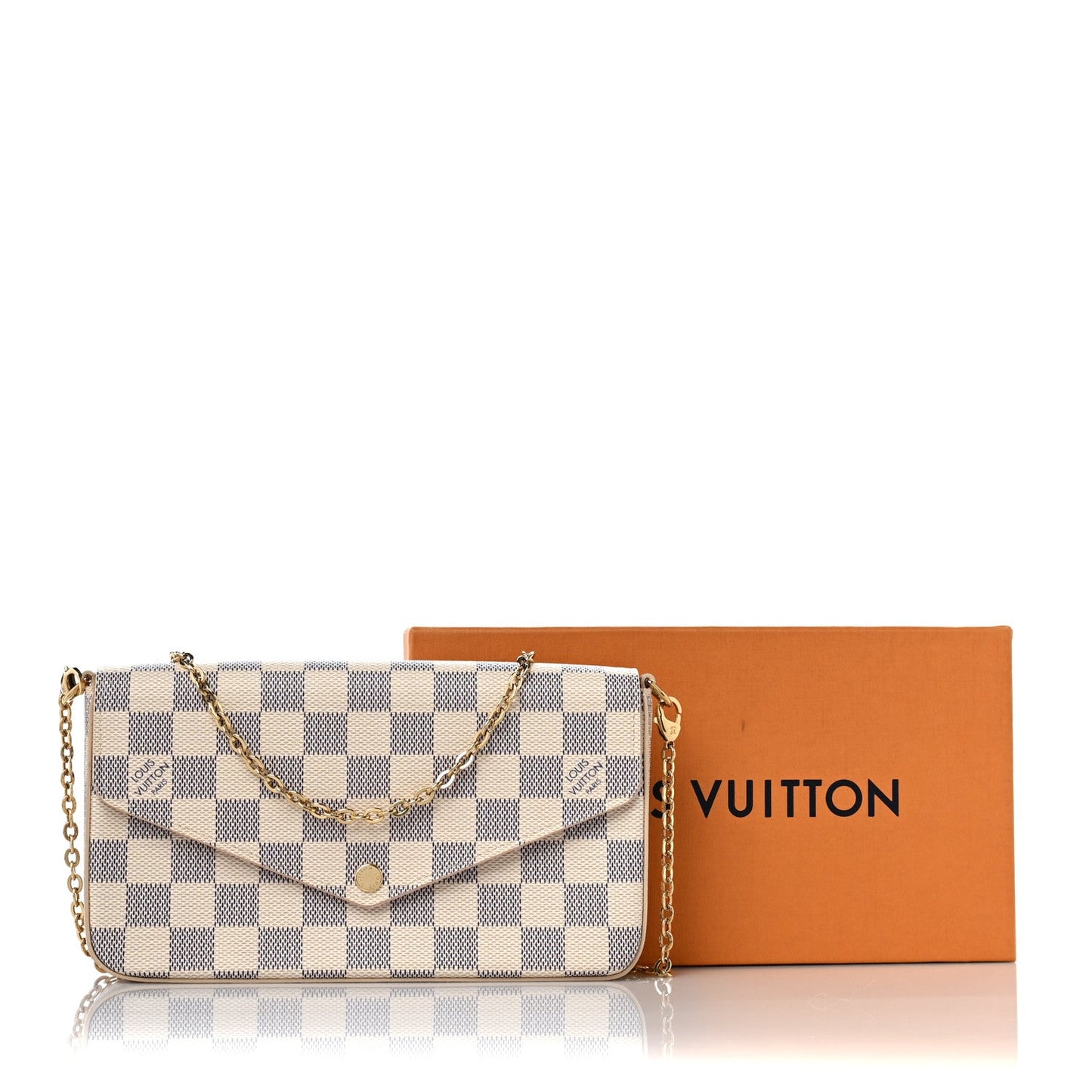 LOUIS VUITTON DAMIER AZUR FÃLICIE POCHETTE
