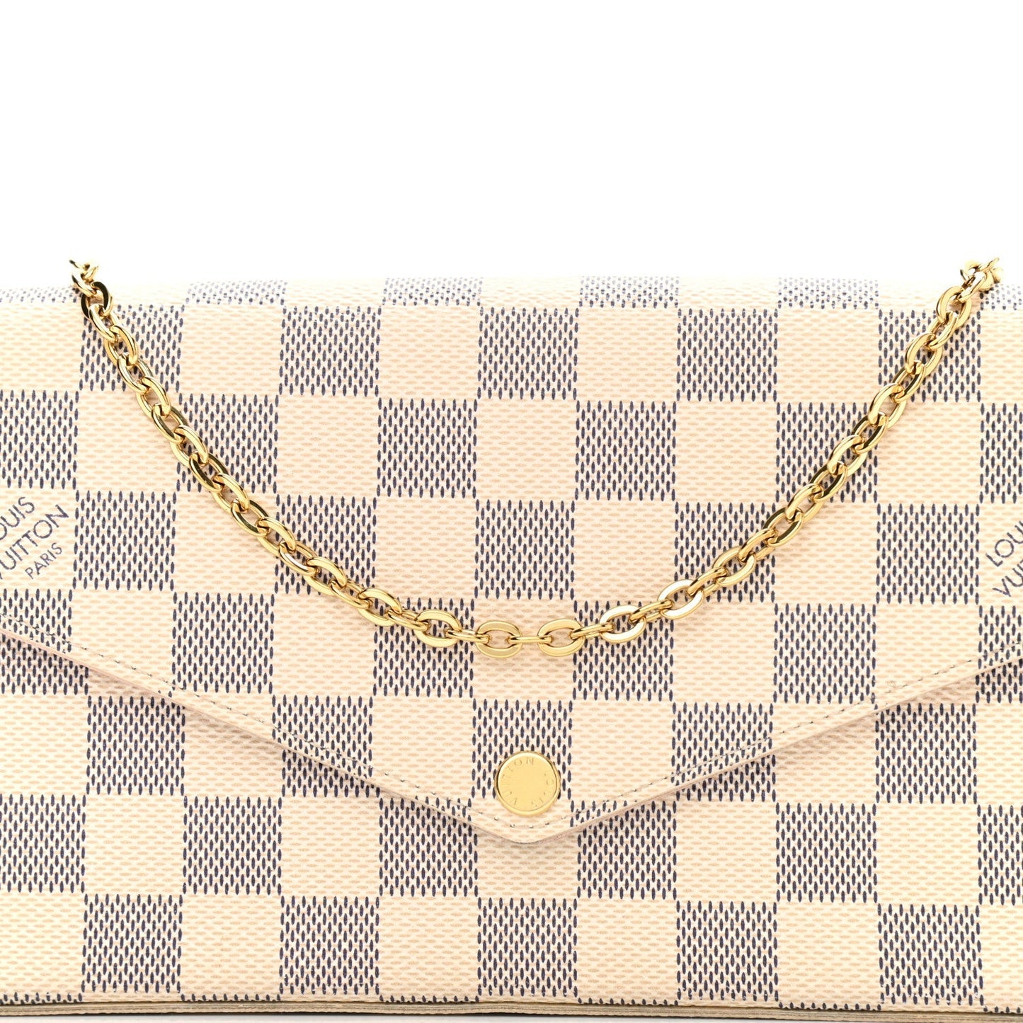 LOUIS VUITTON DAMIER AZUR FÃLICIE POCHETTE