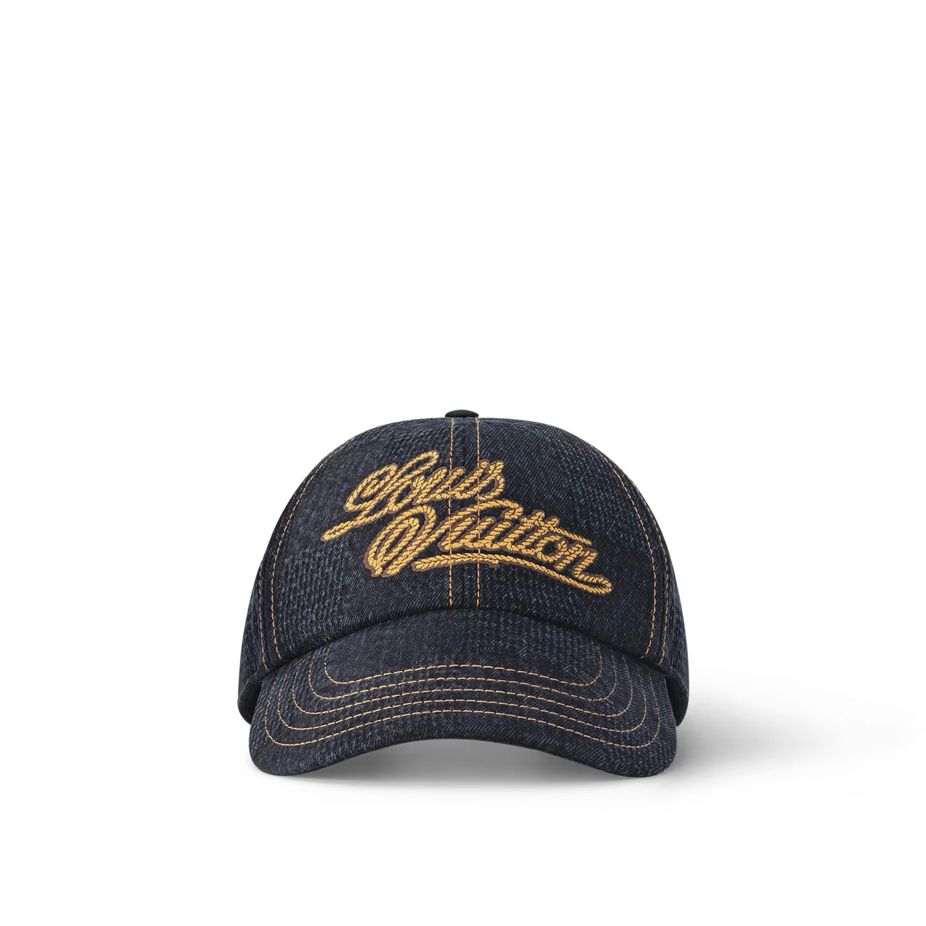 LOUIS VUITTON DAMIER DENIM BASEBALL CAP