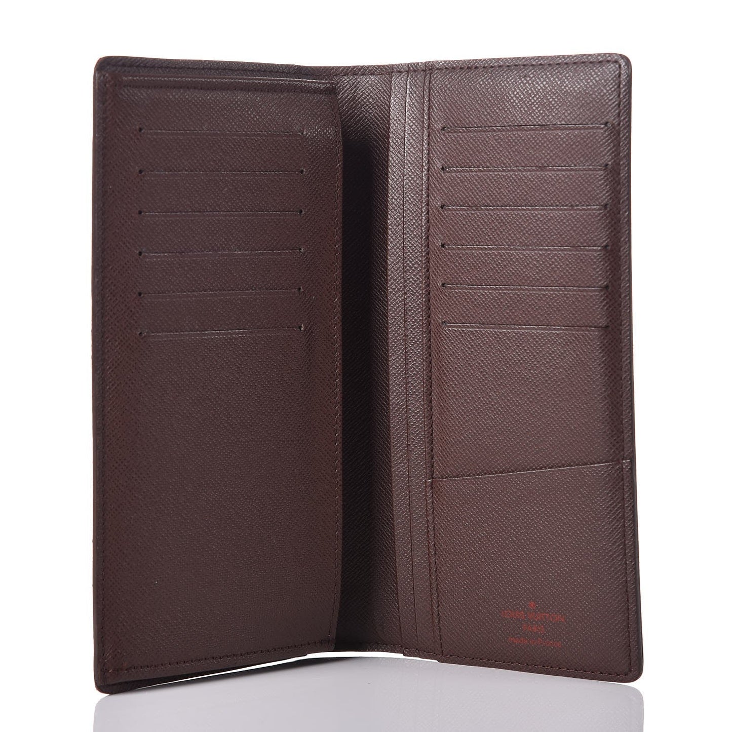 LOUIS VUITTON DAMIER EBENE BRAZZA WALLET