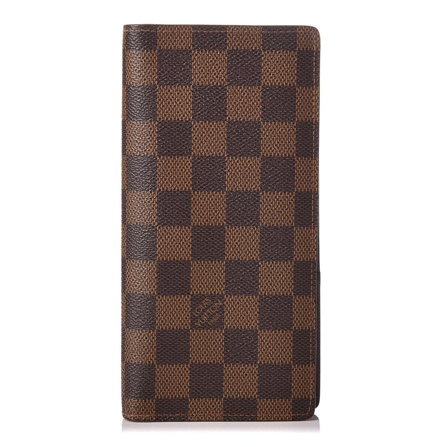 LOUIS VUITTON DAMIER EBENE BRAZZA WALLET