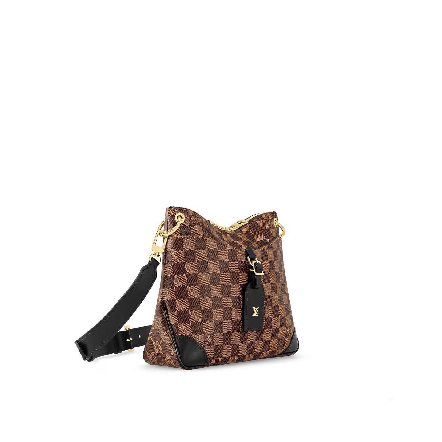 LOUIS VUITTON DAMIER EBENE ODÃON PM BAG BLACK