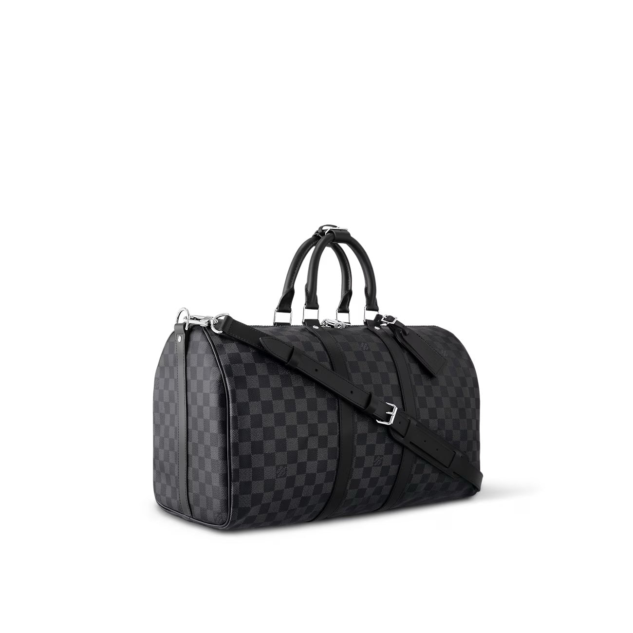 LOUIS VUITTON DAMIER GRAPHITE KEEPALL BANDOULIÃRE 45 BAG