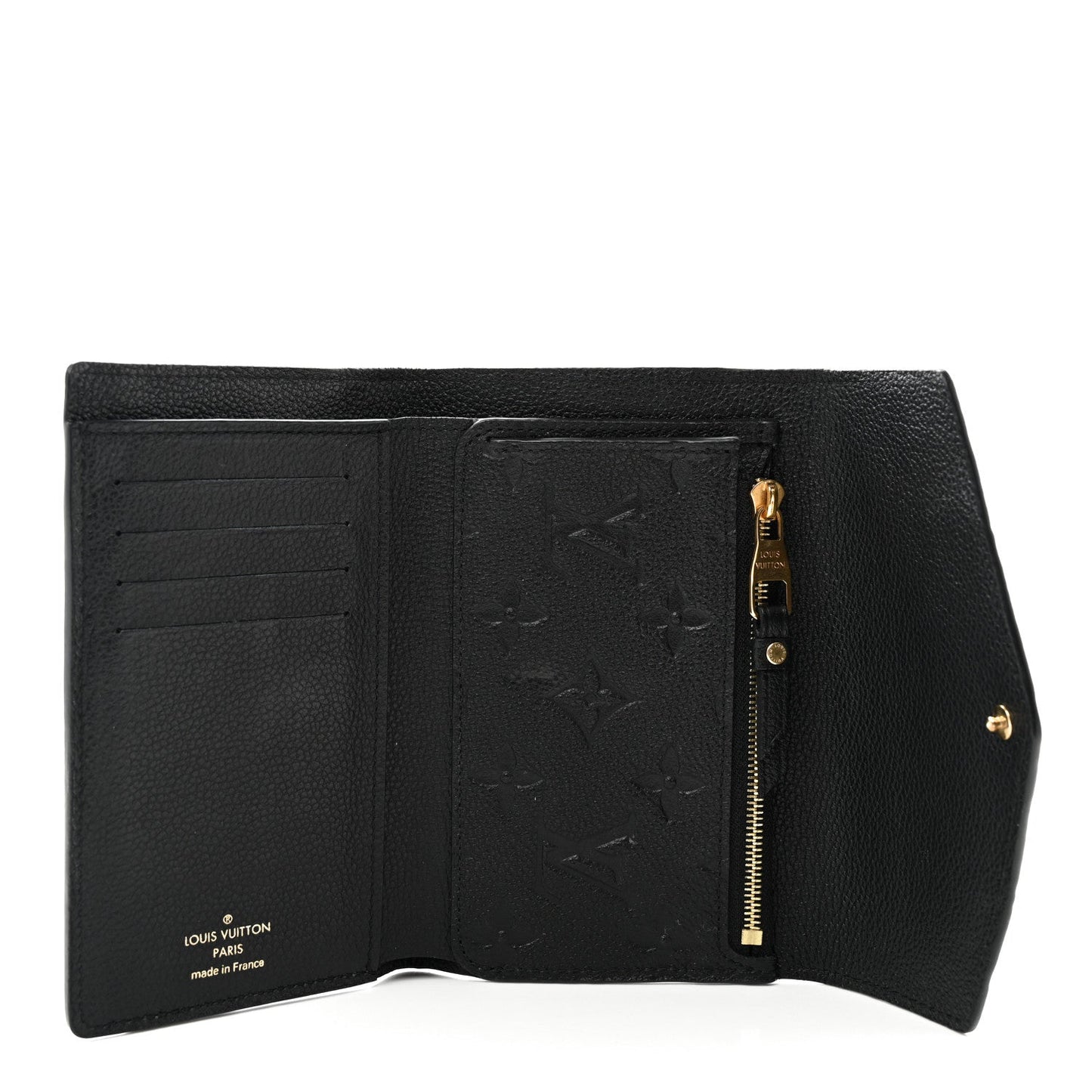 LOUIS VUITTON EMPRIENTE MONOGRAM LEATHER CURIEUSE COMPACT WALLET