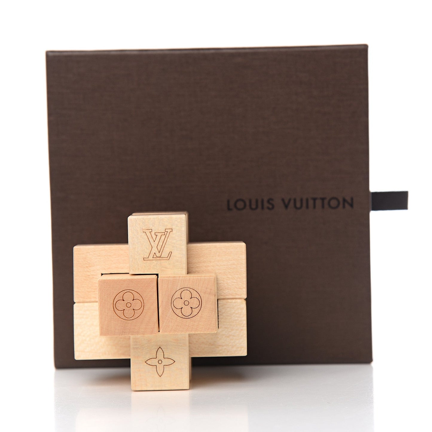 LOUIS VUITTON LE PATEKI WOOD CUBE PUZZLE
