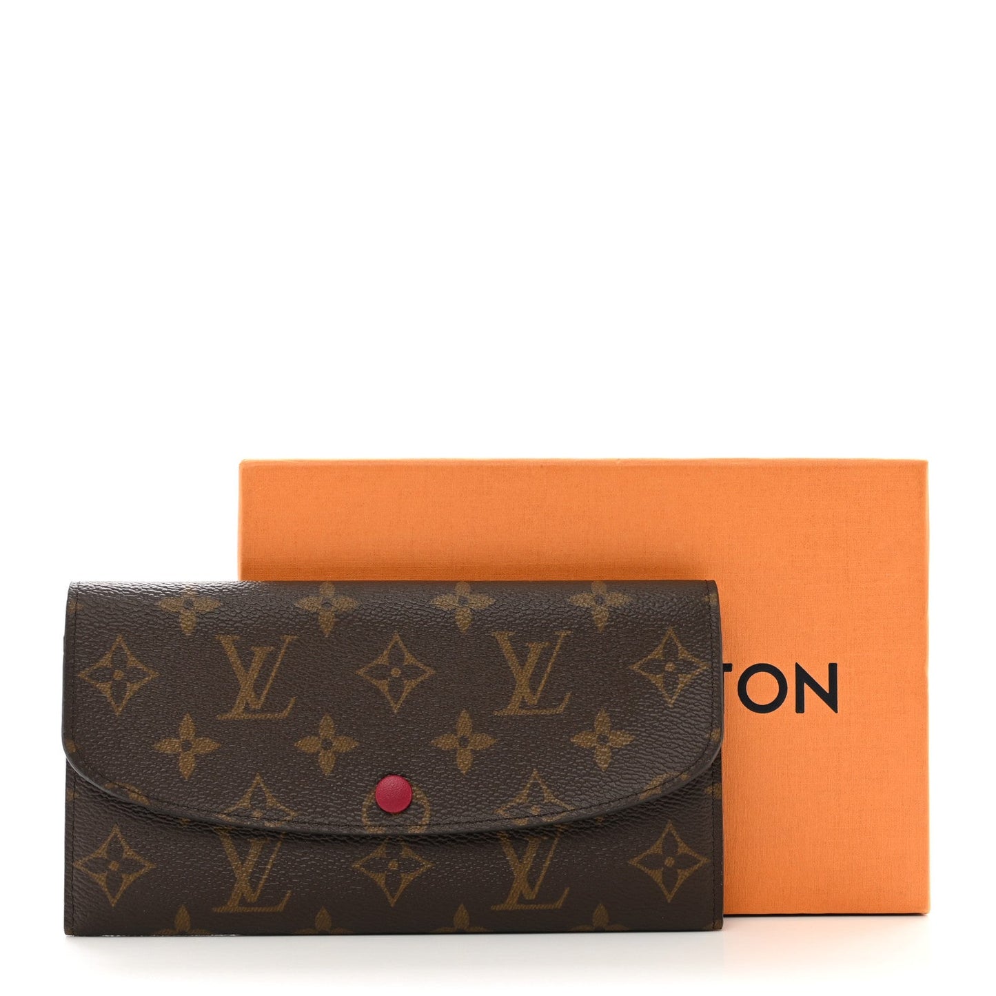 LOUIS VUITTON MONOGRAM EMILIE WALLET FUCHSIA