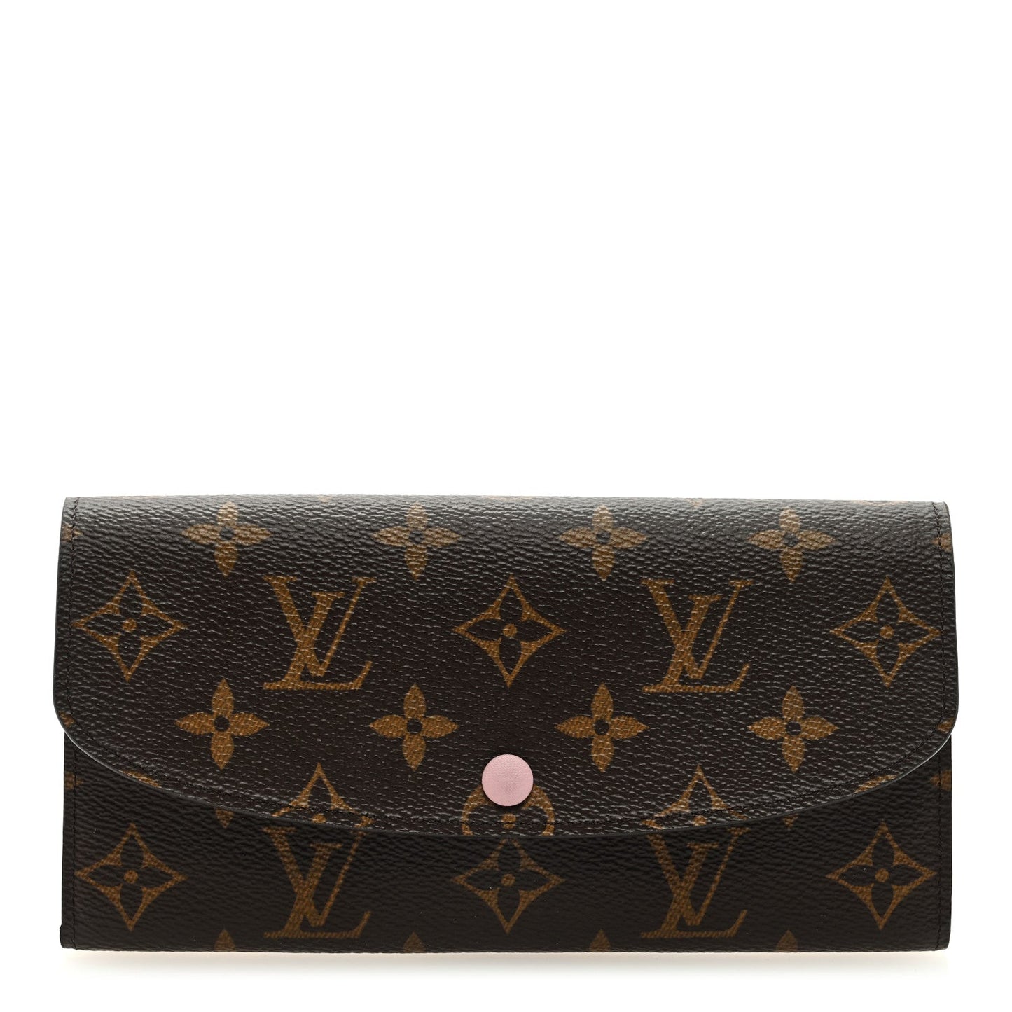 LOUIS VUITTON MONOGRAM EMILIE WALLET ROSE BALLERINE