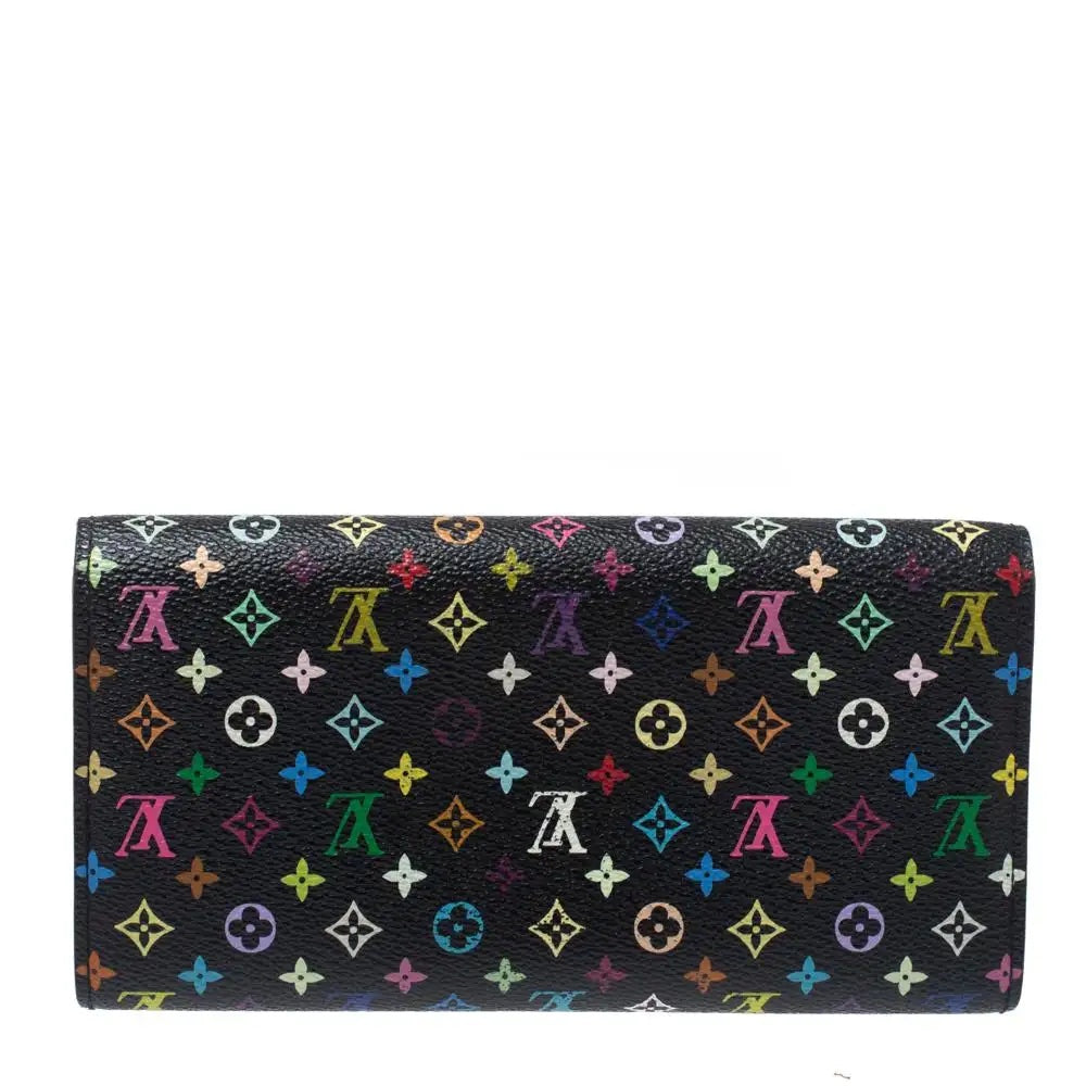 LOUIS VUITTON MULTICOLOR MONOGRAM SARAH WALLET