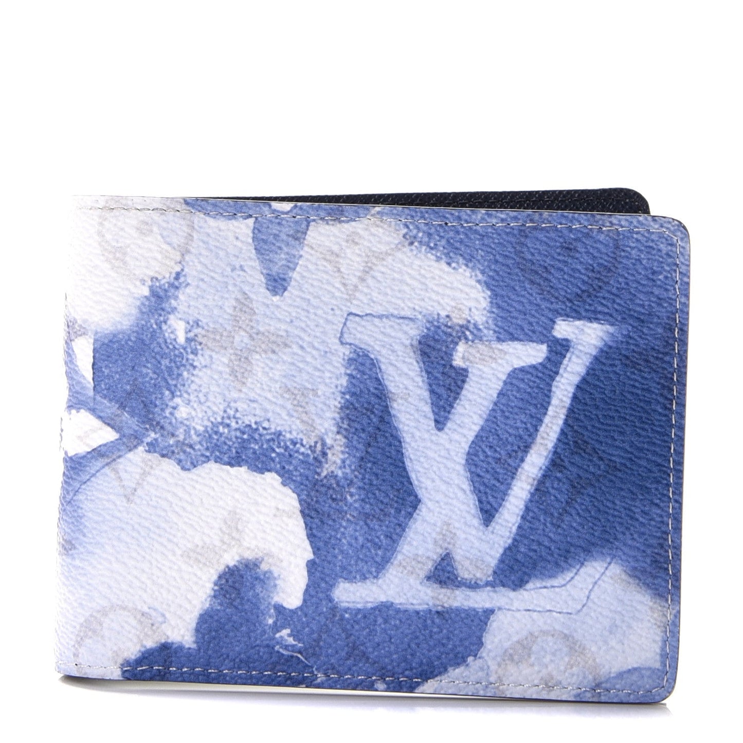 LOUIS VUITTON MULTIPLE WALLET WATERCOLOR BLUE