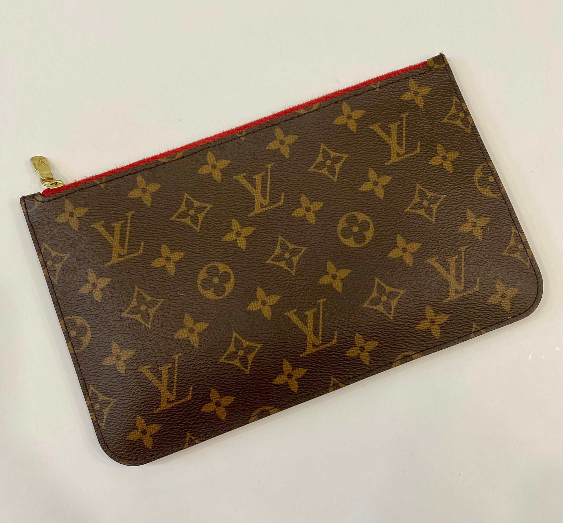 LOUIS VUITTON MONOGRAM NEVERFULL MM GM POCHETTE