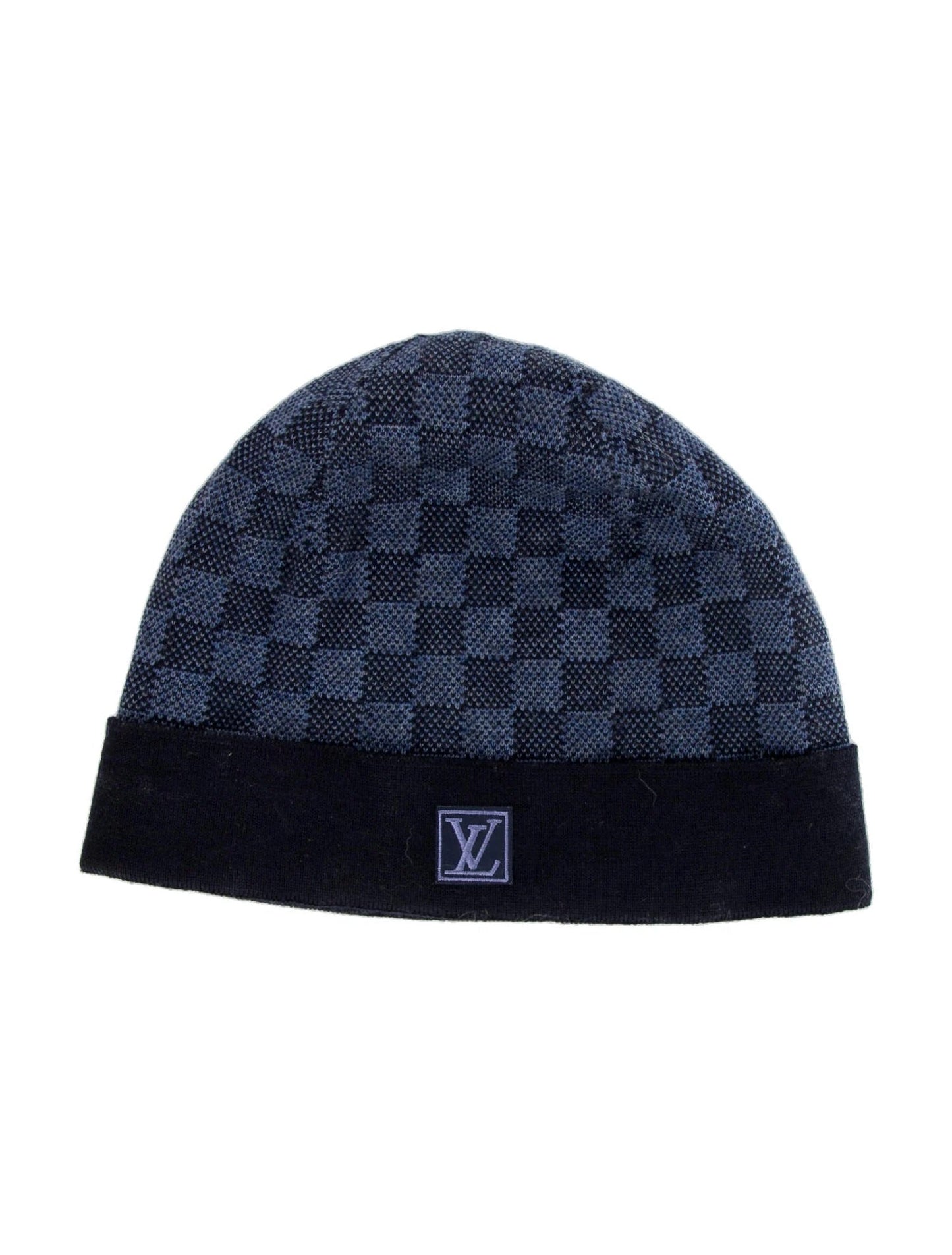 LOUIS VUITTON PETIT DAMIER BEANIE HAT