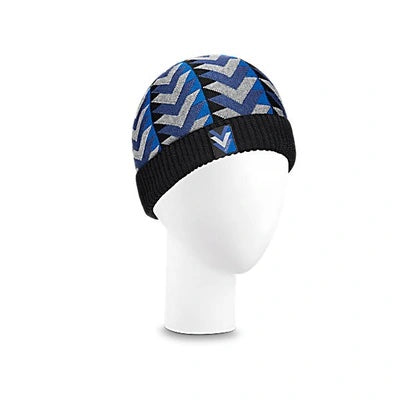 LOUIS VUITTON V OBSESSION WOOL BEANIE HAT