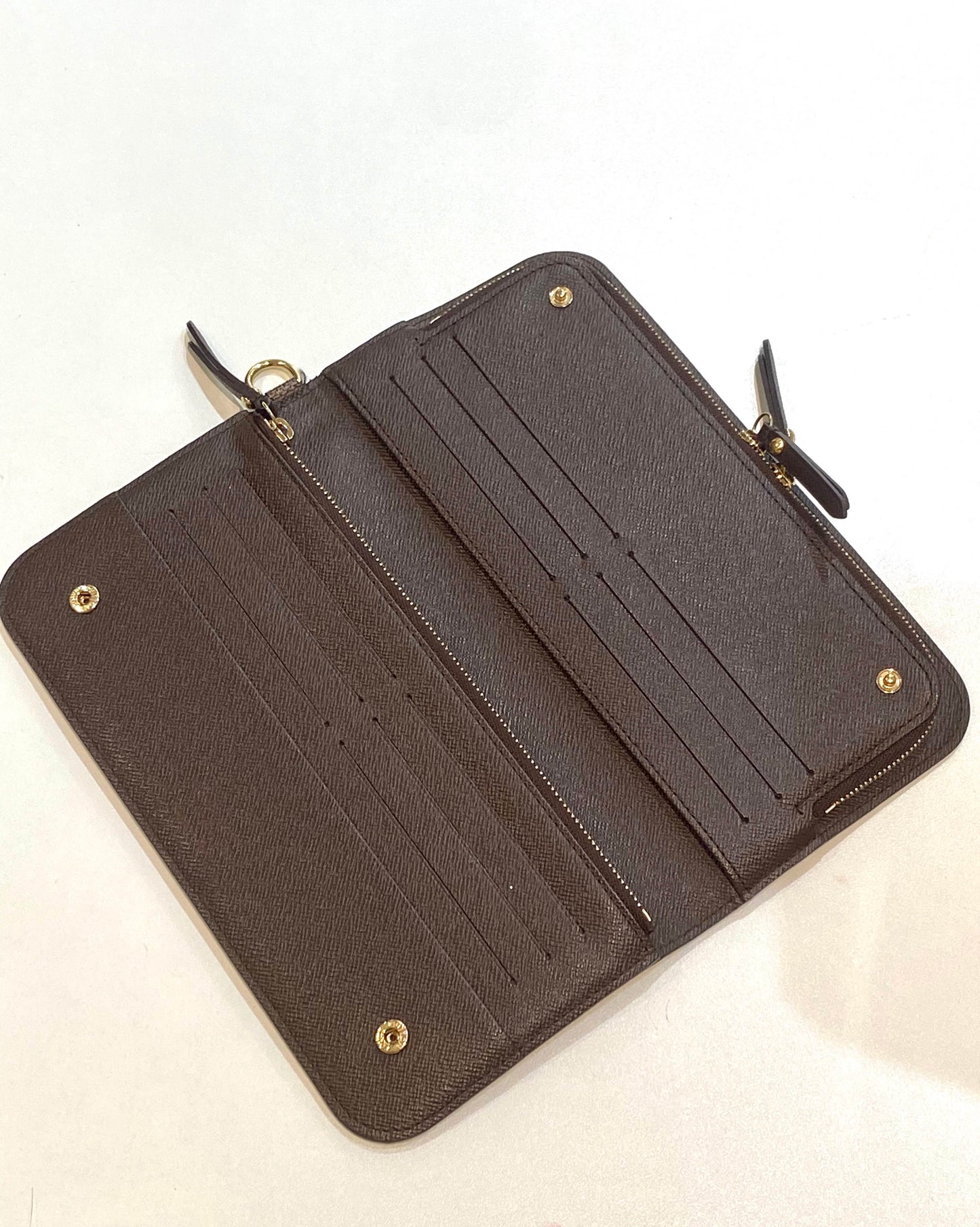 LOUIS VUITTON DAMIER EBENE INSOLITE WALLET