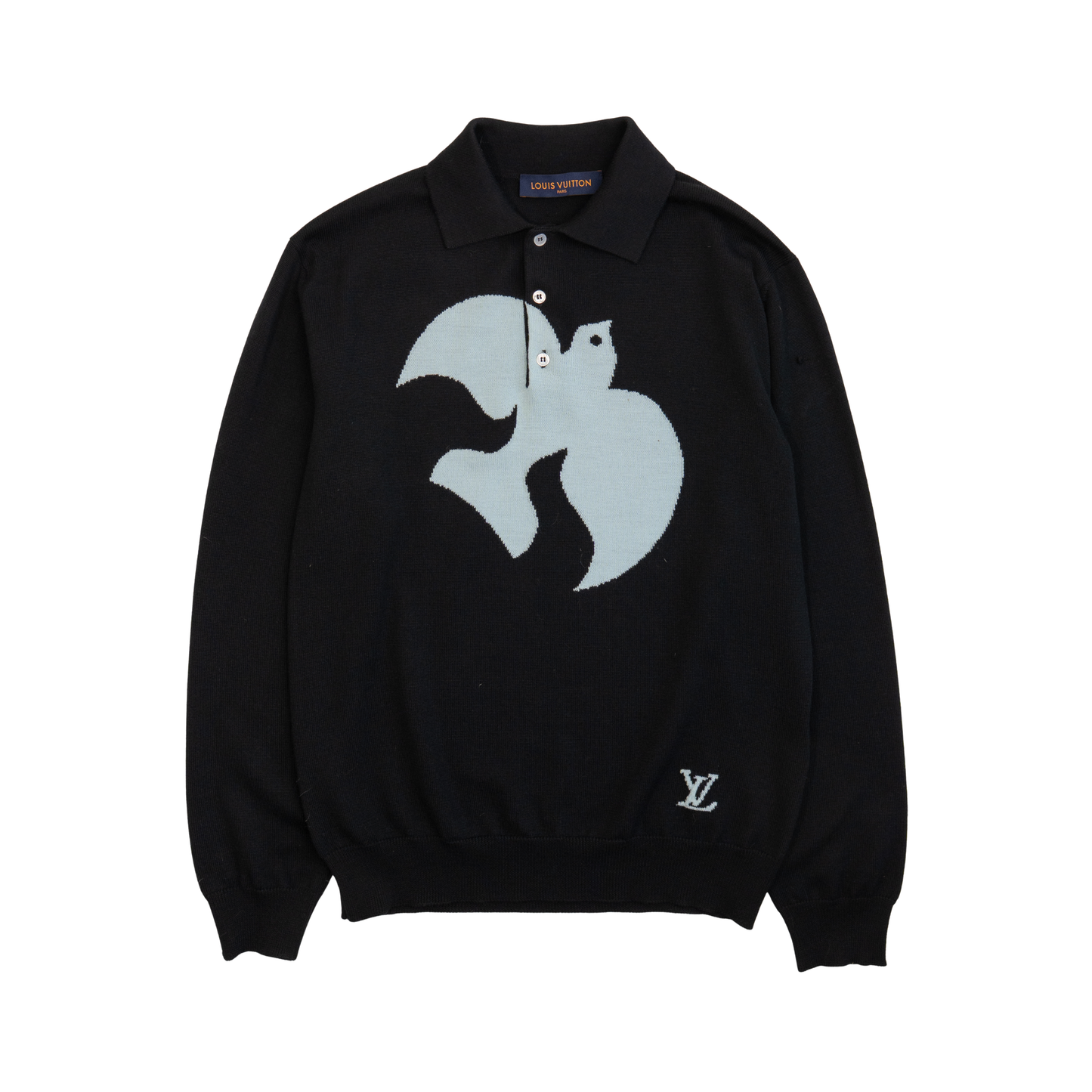 Louis Vuitton 'Virgil Homage Dove' Polo - Men's S