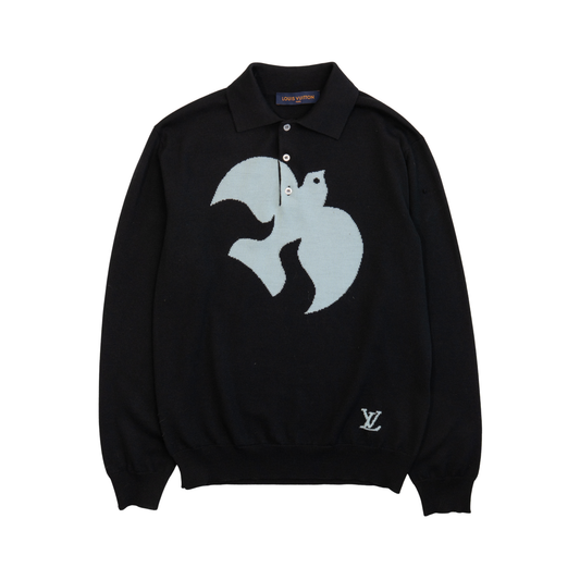 Louis Vuitton 'Virgil Homage Dove' Polo - Men's S