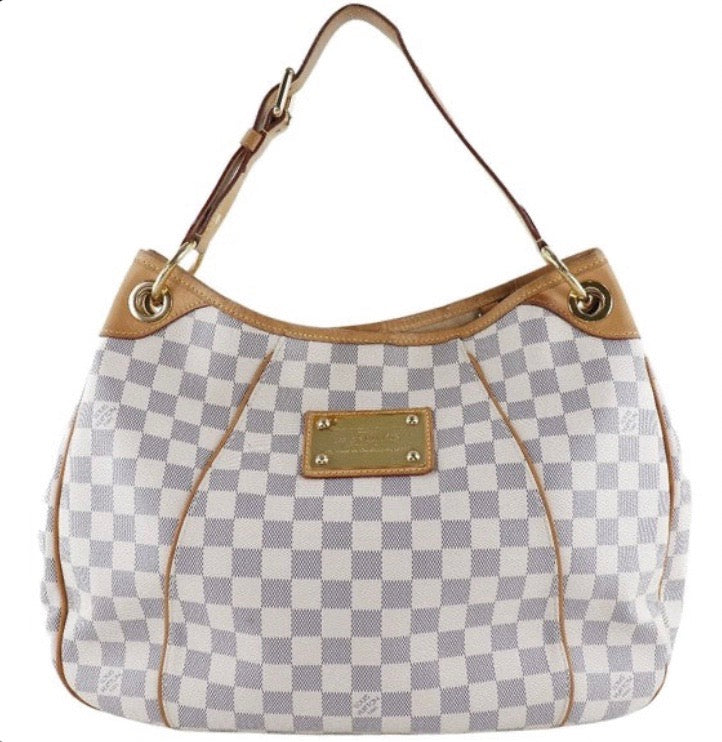 LOUIS VUITTON DAMIER AZUR GALLIERA PM SHOULDER BAG