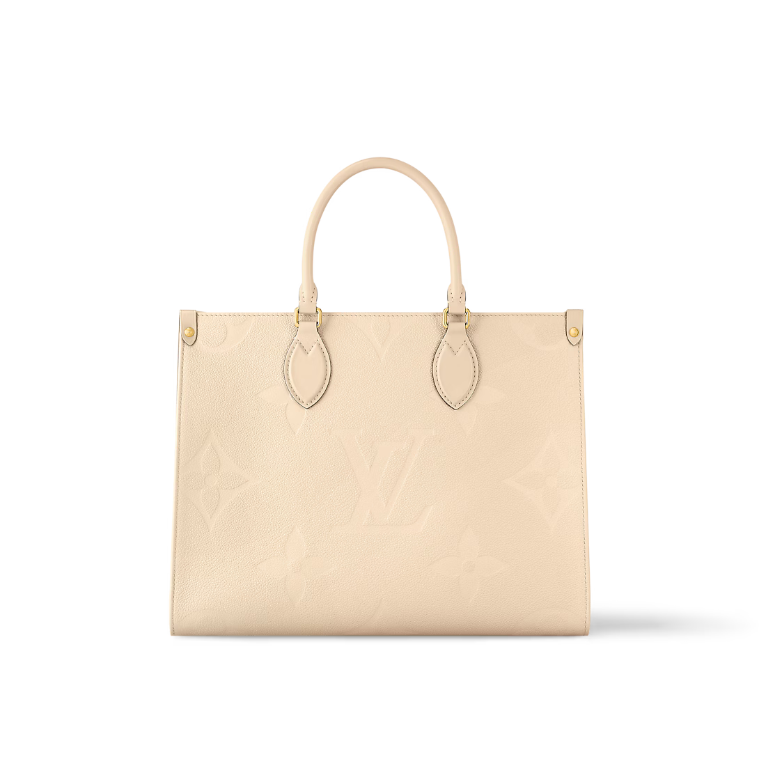 LOUIS VUITTON ON THE GO MM MONOGRAM BAG