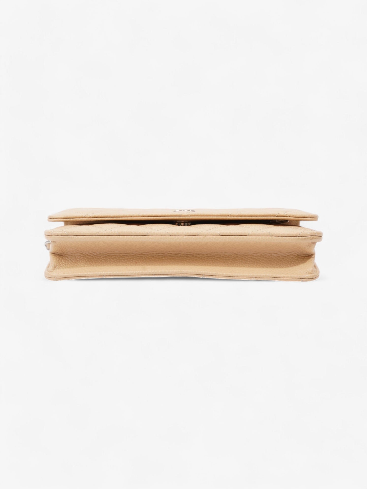 Chanel Wallet on Chain Beige Caviar Leather