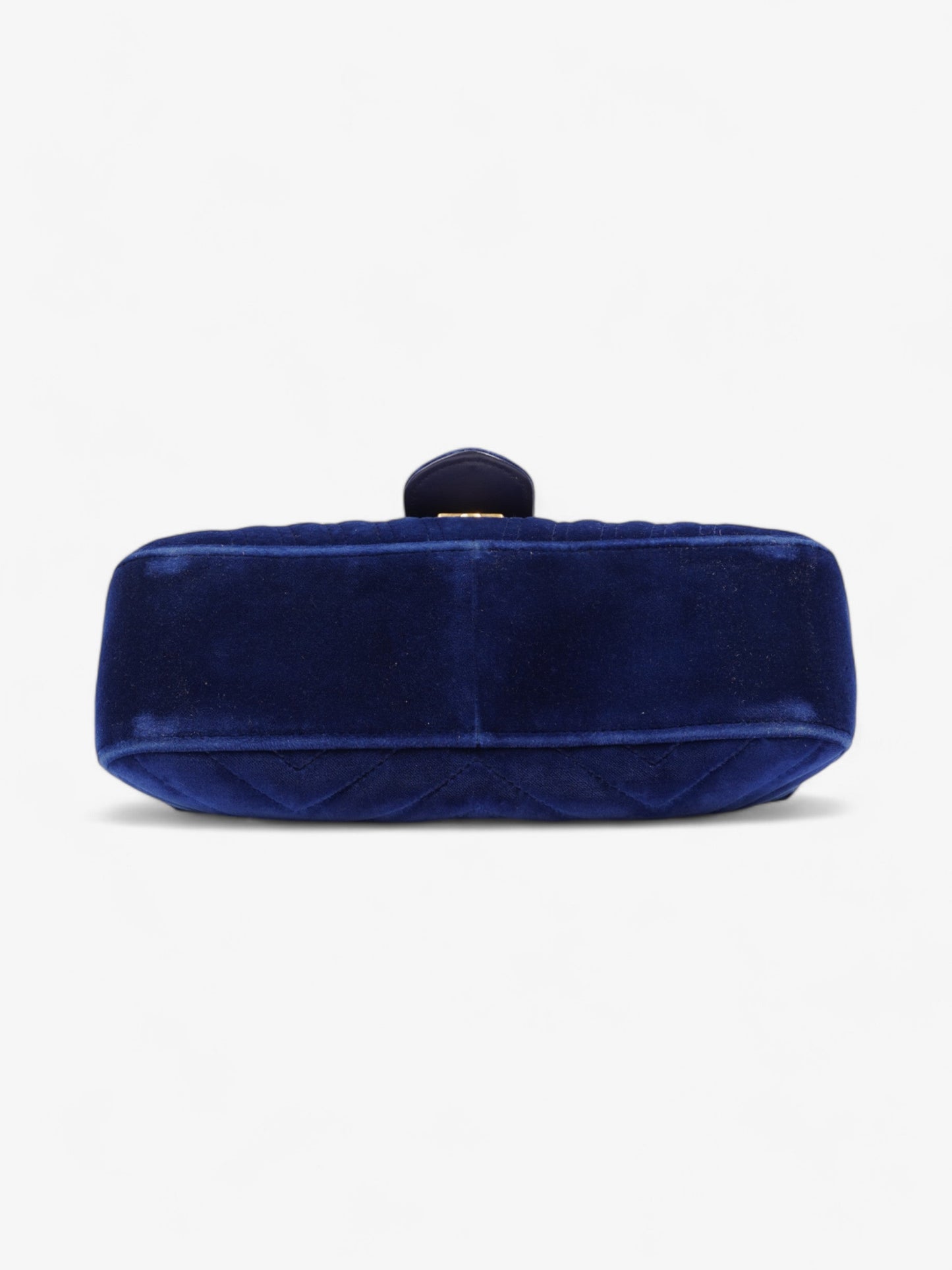 Gucci GG Marmont Midnight Blue Velvet Small
