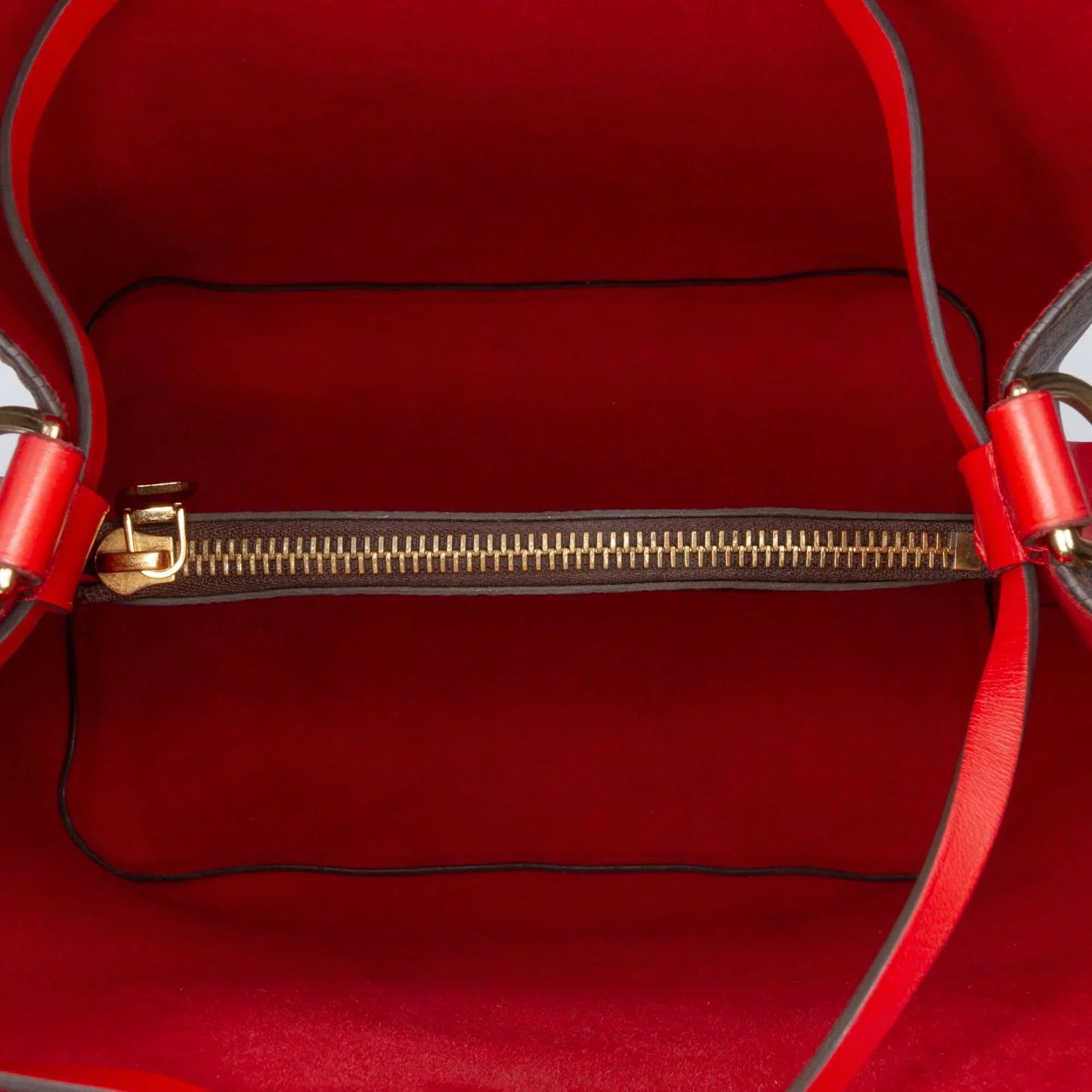 Brown Louis Vuitton Monogram Neonoe MM Bucket Bag