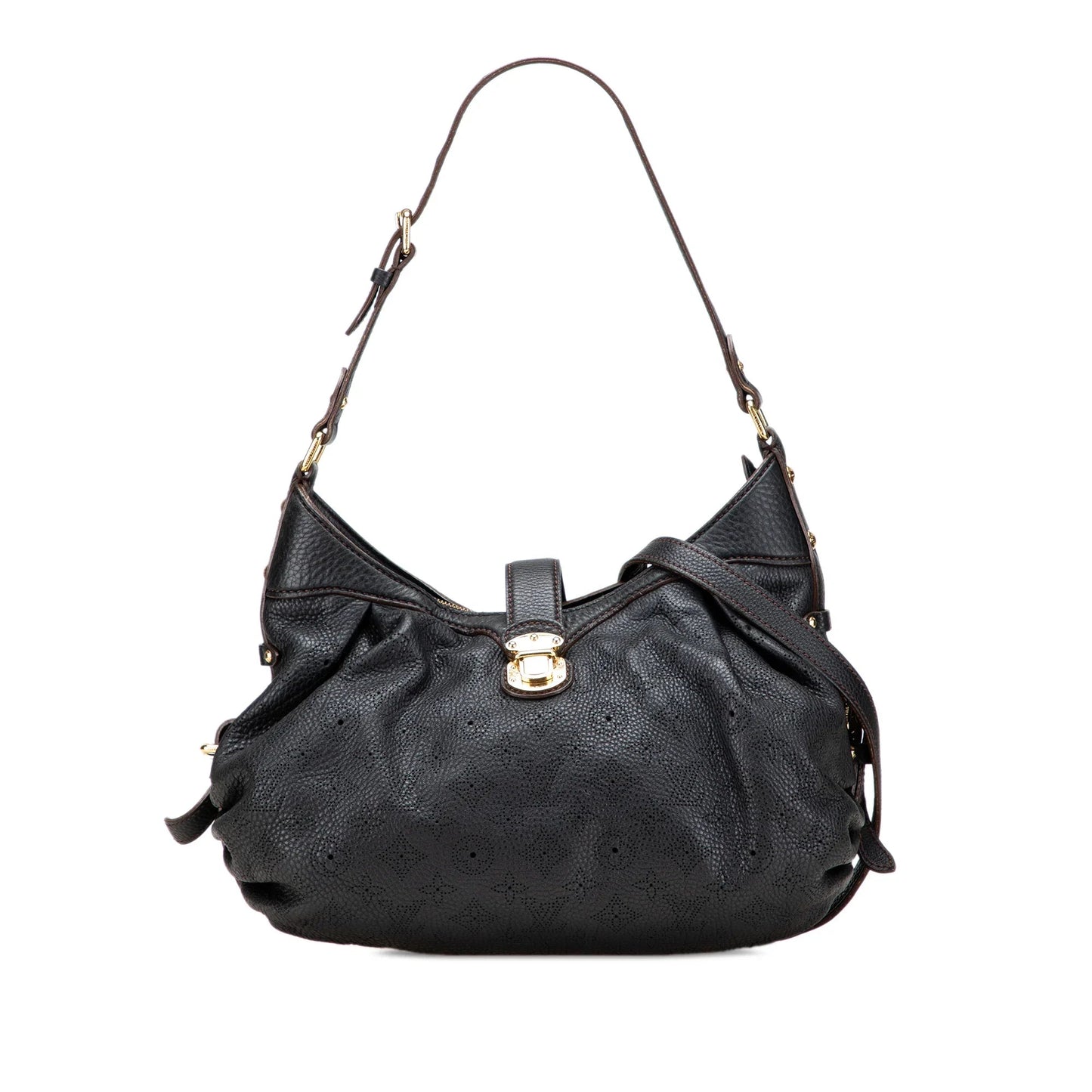 Black Louis Vuitton Monogram Mahina XS Crossbody Bag