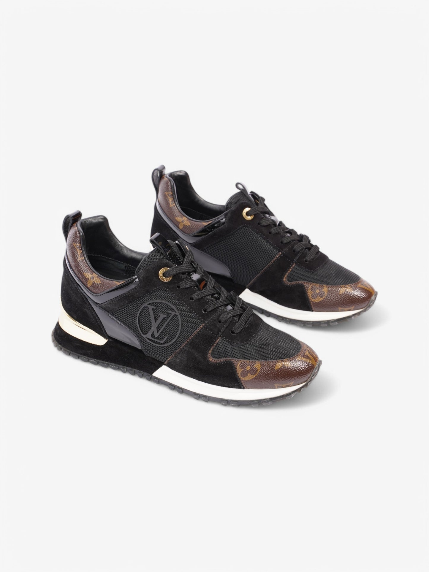Louis Vuitton Run Away Black / Monogram Mesh EU 37 UK 4