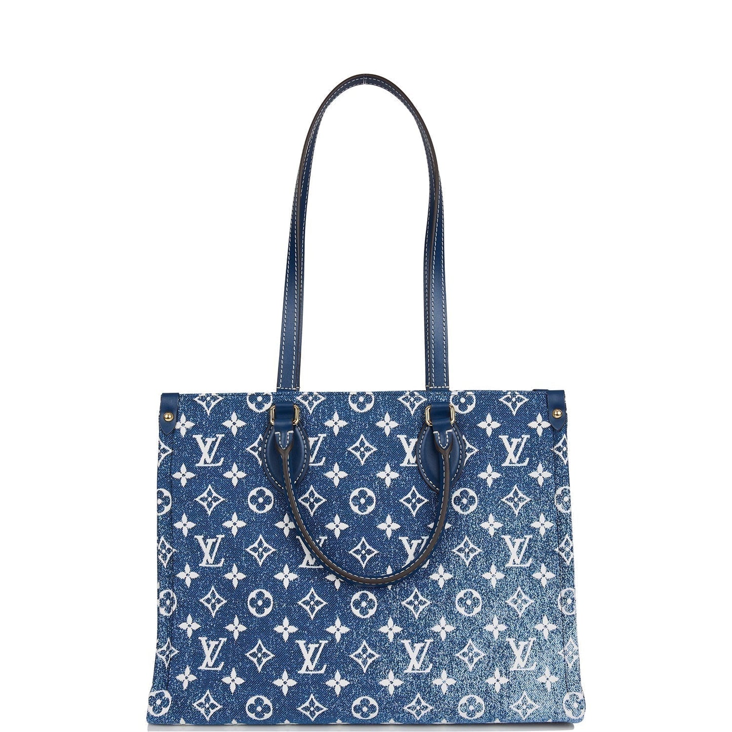 Louis Vuitton Blue Monogram OnTheGo MM Tote