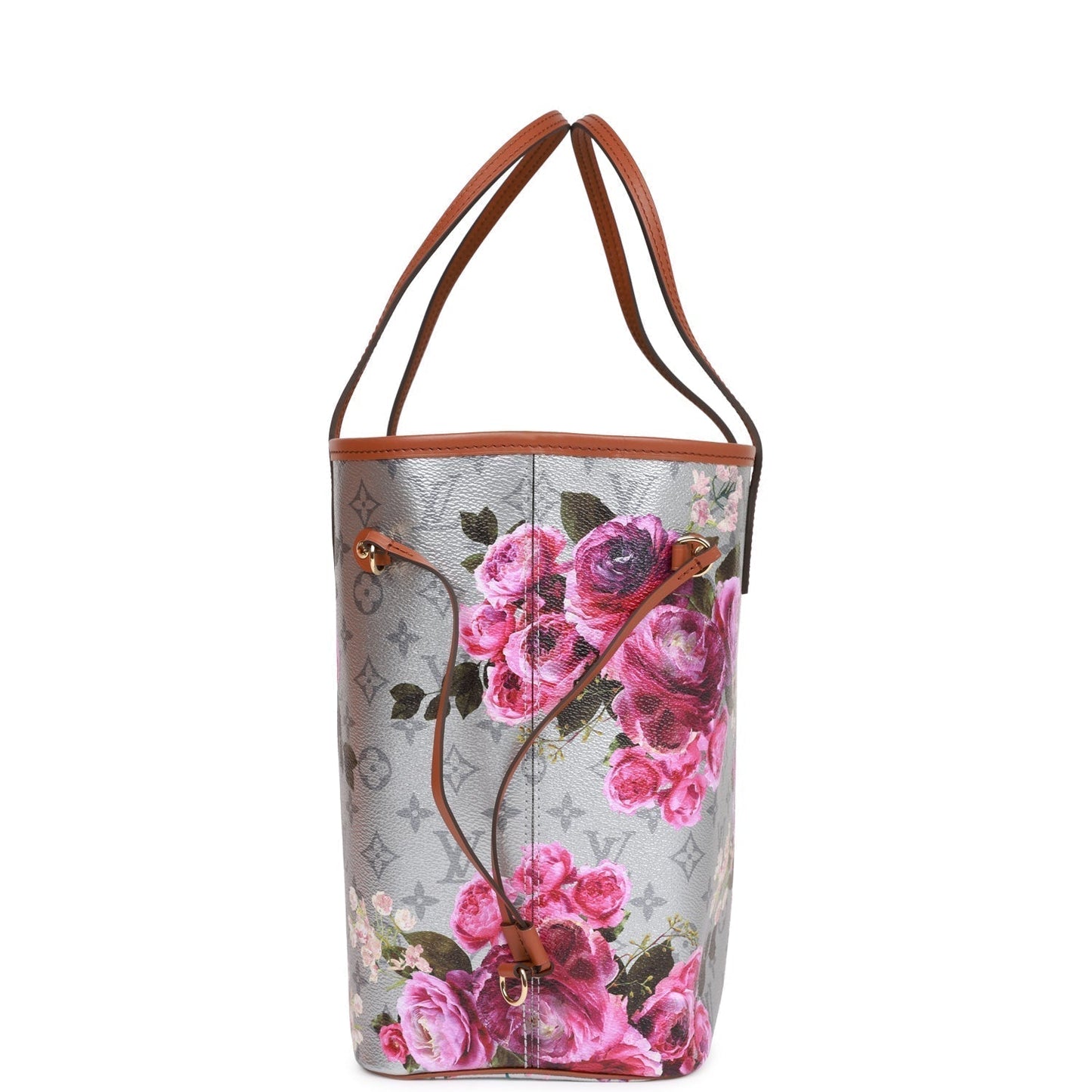 Louis Vuitton LV Garden Metallic Monogram Neverfull MM Tote