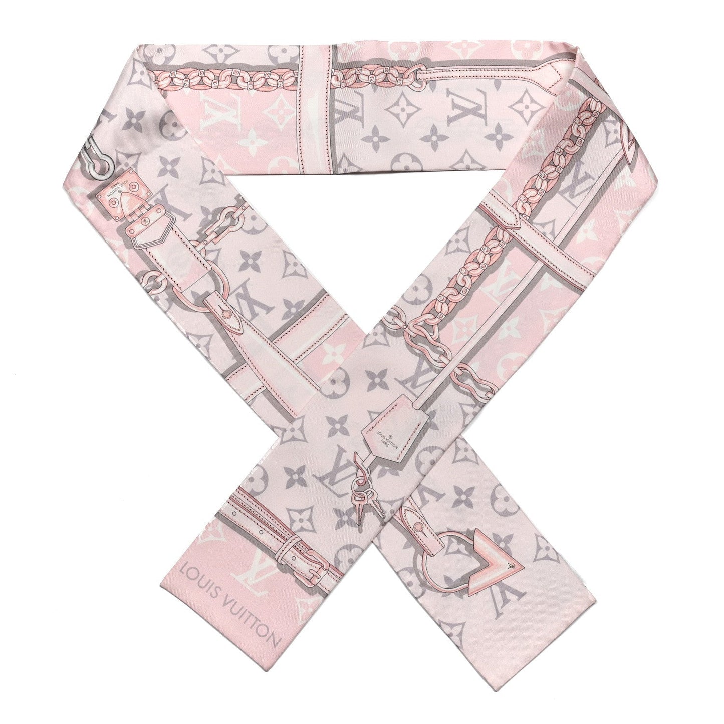 LOUIS VUITTON MONOGRAM CONFIDENTIAL SILK BANDEAU