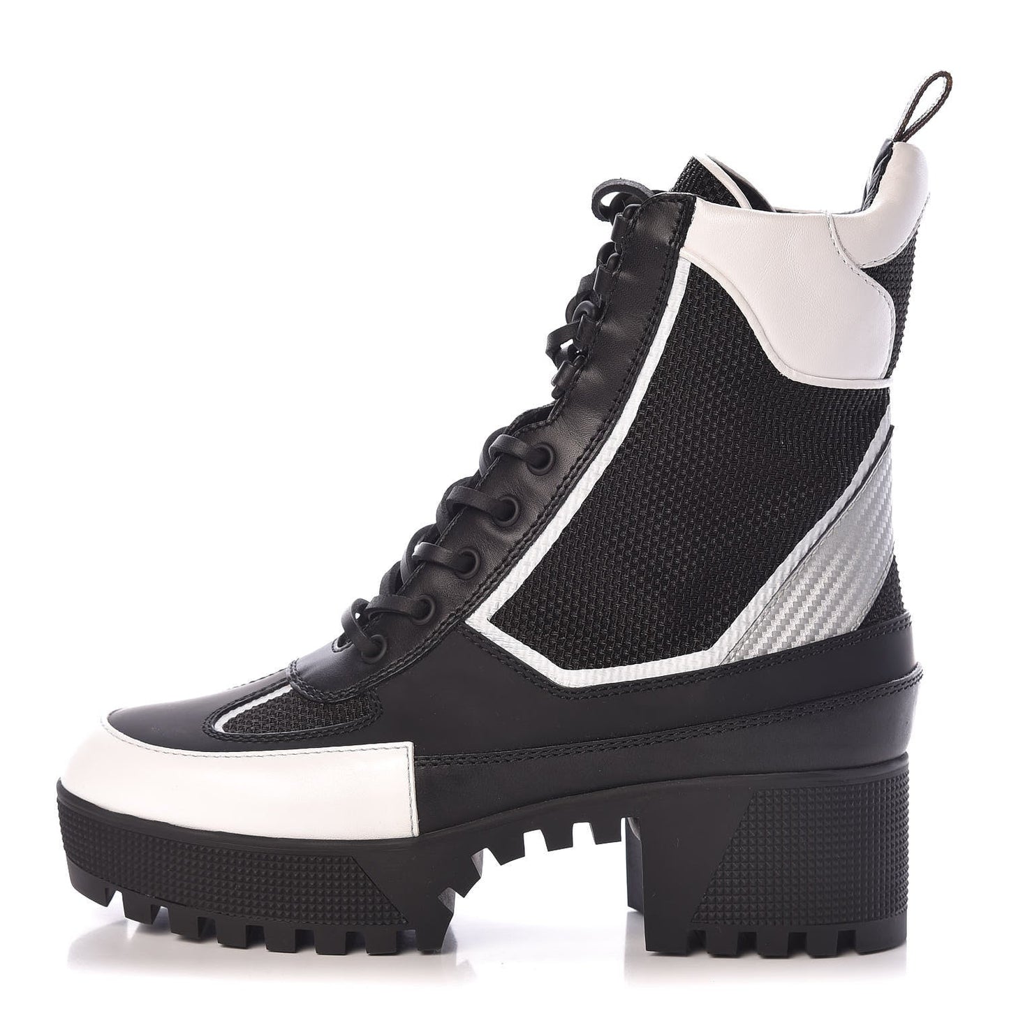 Louis Vuitton Calfskin Technical Nylon Laureate Platform Desert Boot
