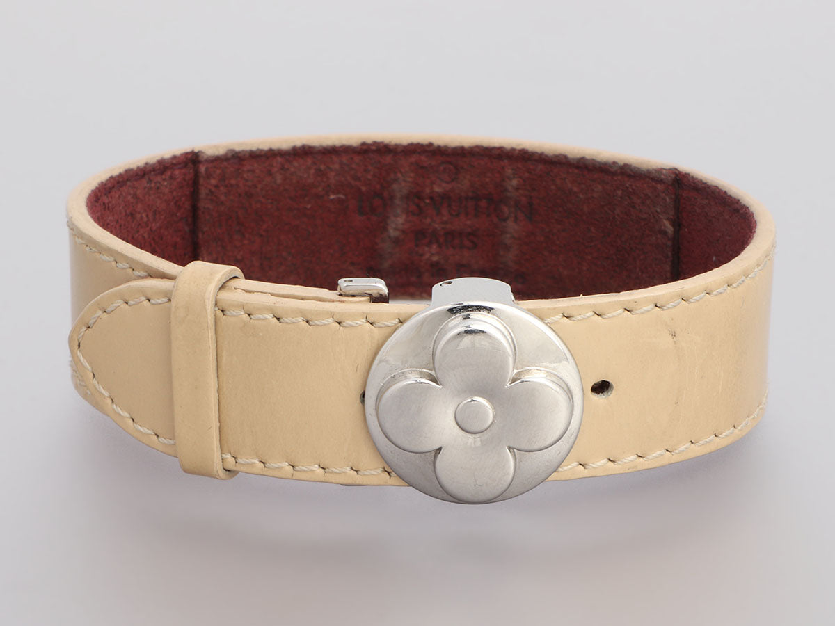 Louis Vuitton Beige Vernis Wish Wrap Bracelet