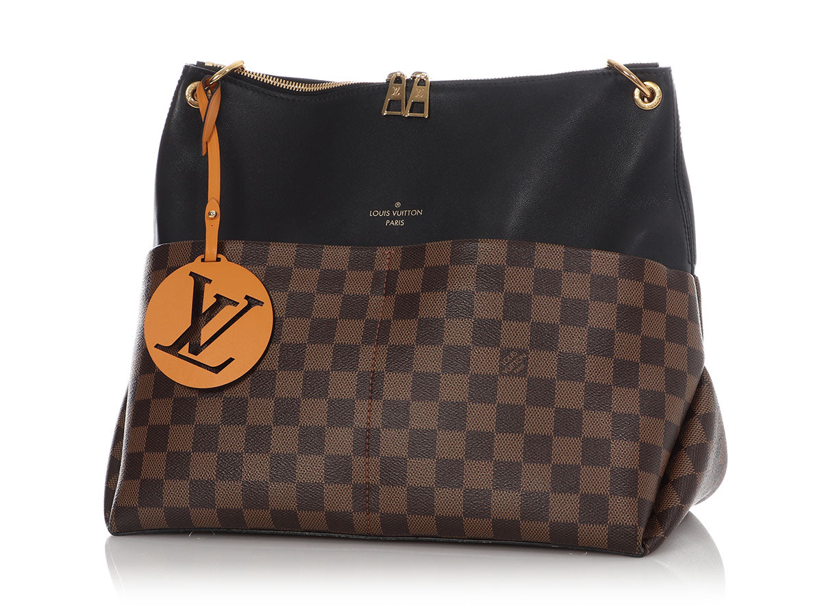 Louis Vuitton Damier Ebène Noir Maida Hobo