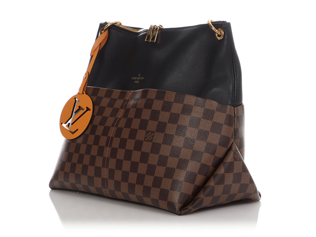 Louis Vuitton Damier Ebène Noir Maida Hobo