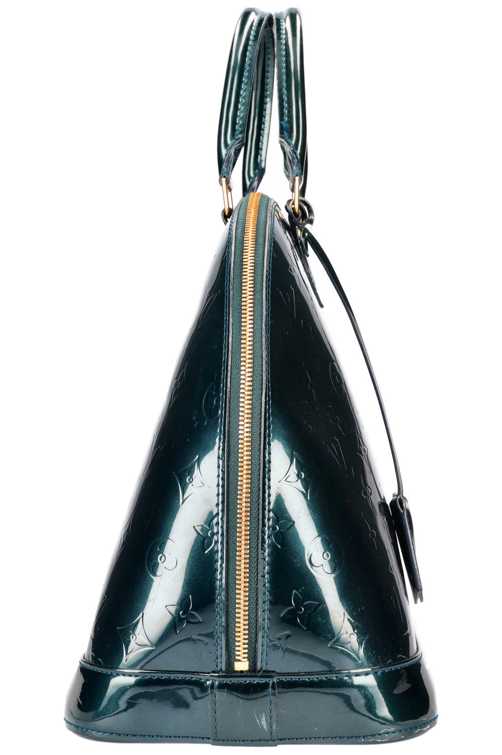 LOUIS VUITTON Alma GM MNG Vernis Petrol